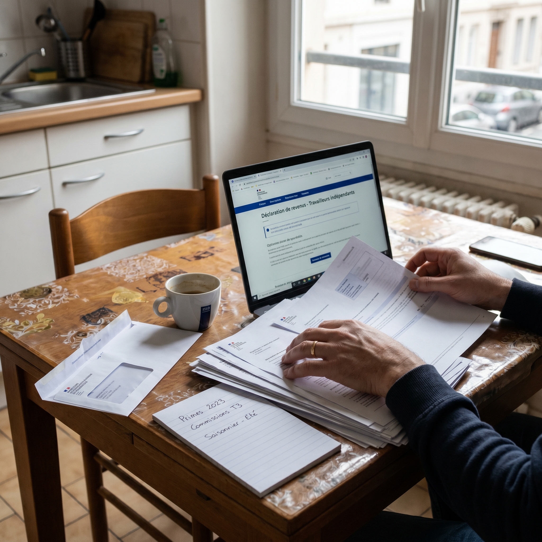 dossier locataire comment déclarer des revenus variables primes commissions saisonnier auprès du propriétaire bailleur