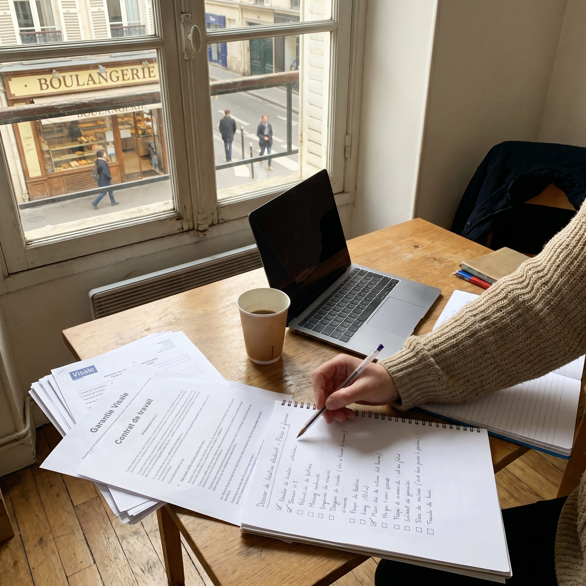 comment faire un bon dossier de location étudiant en organisant ses documents dans un classeur clair
