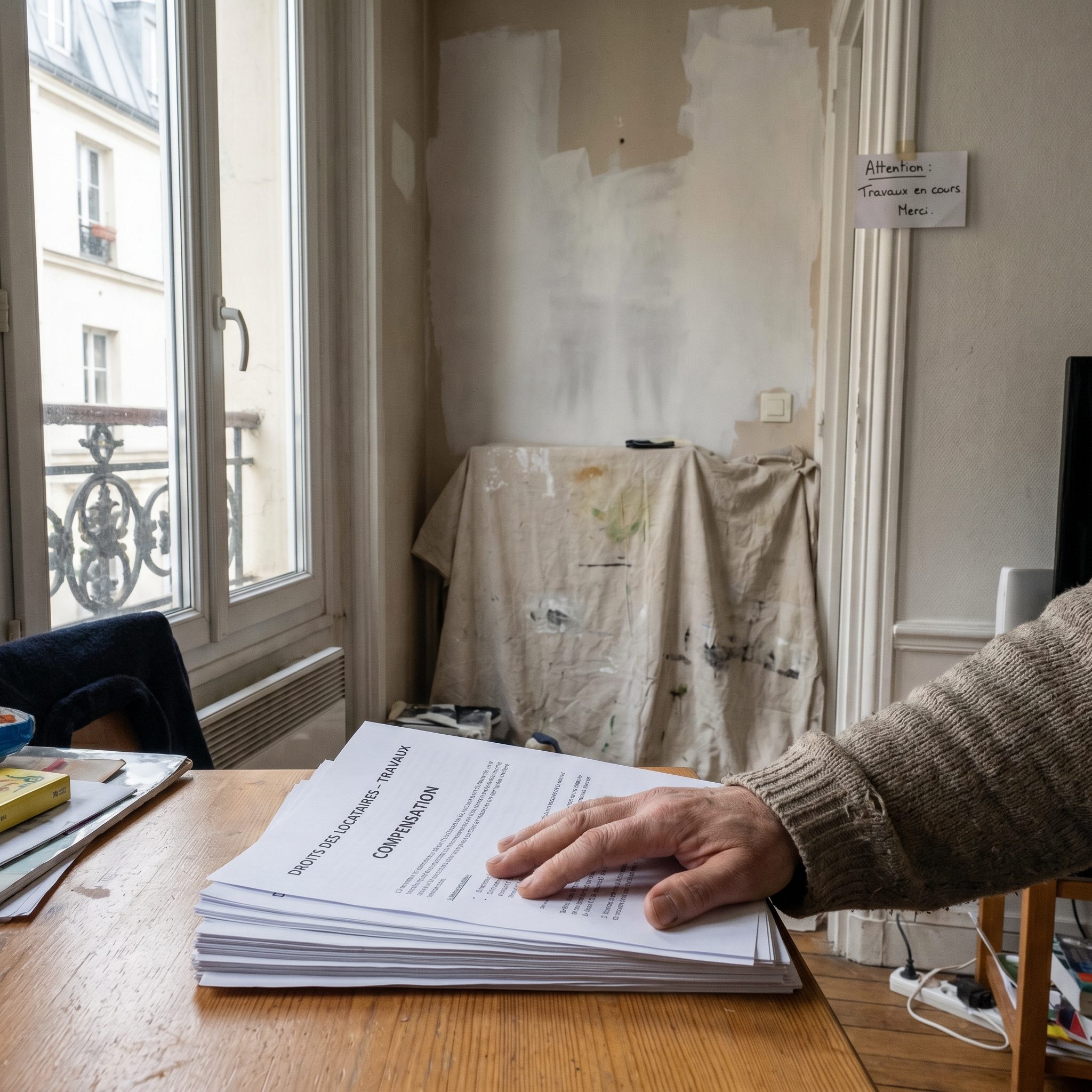 Indemnisation du locataire en cas de travaux du propriétaire pendant la location