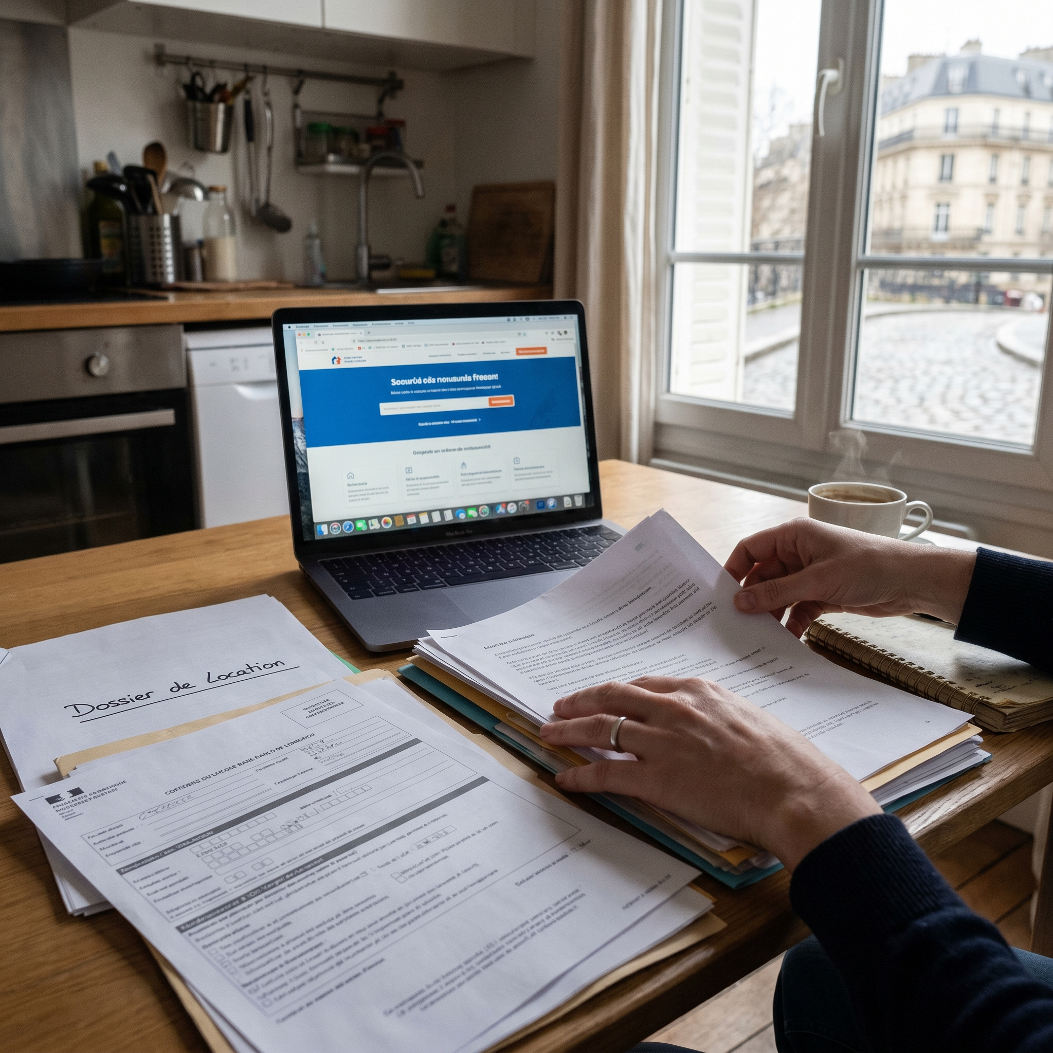 comment préparer son dossier de location quand on vient d’arriver en France avec passeport et justificatifs de ressources