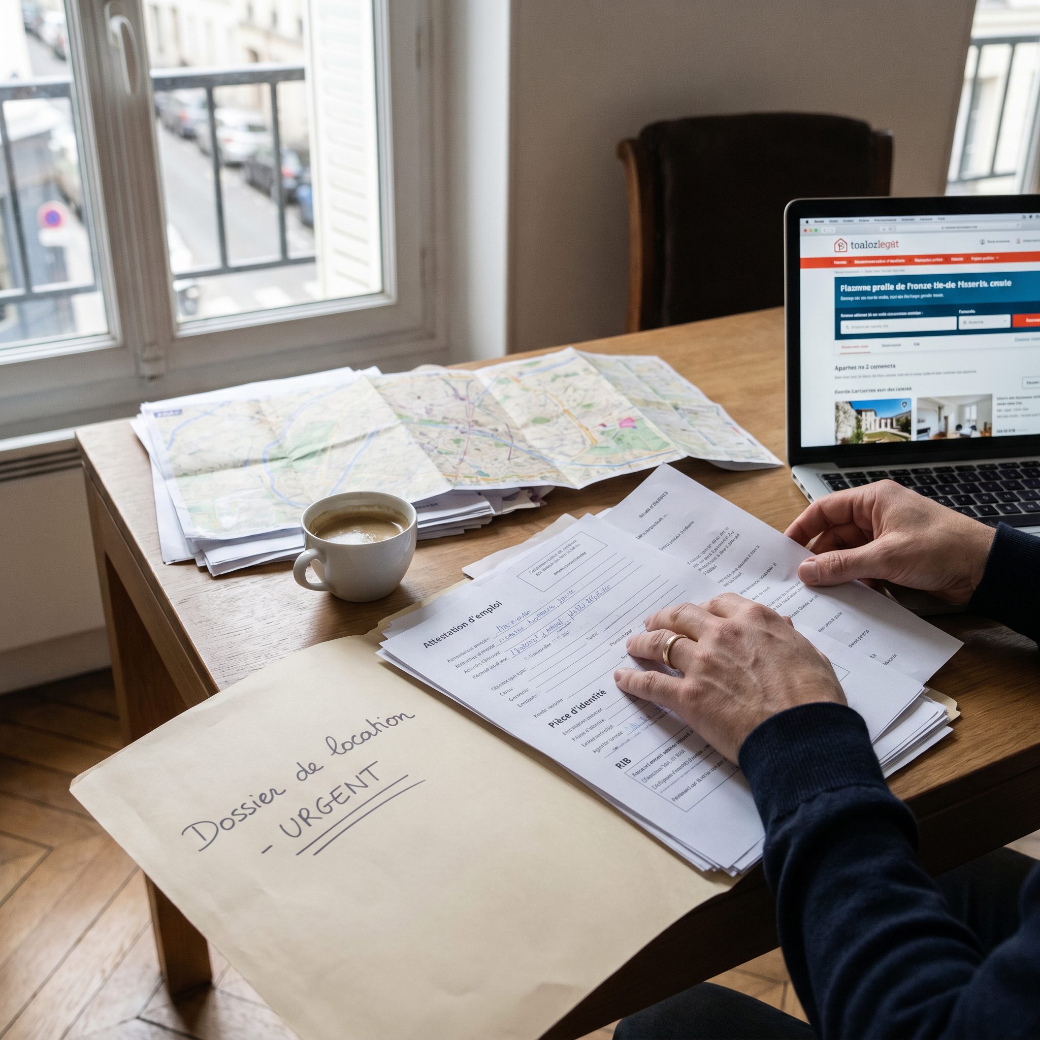 comment préparer son dossier de location quand on vient d’arriver en France pour une première visite d’appartement