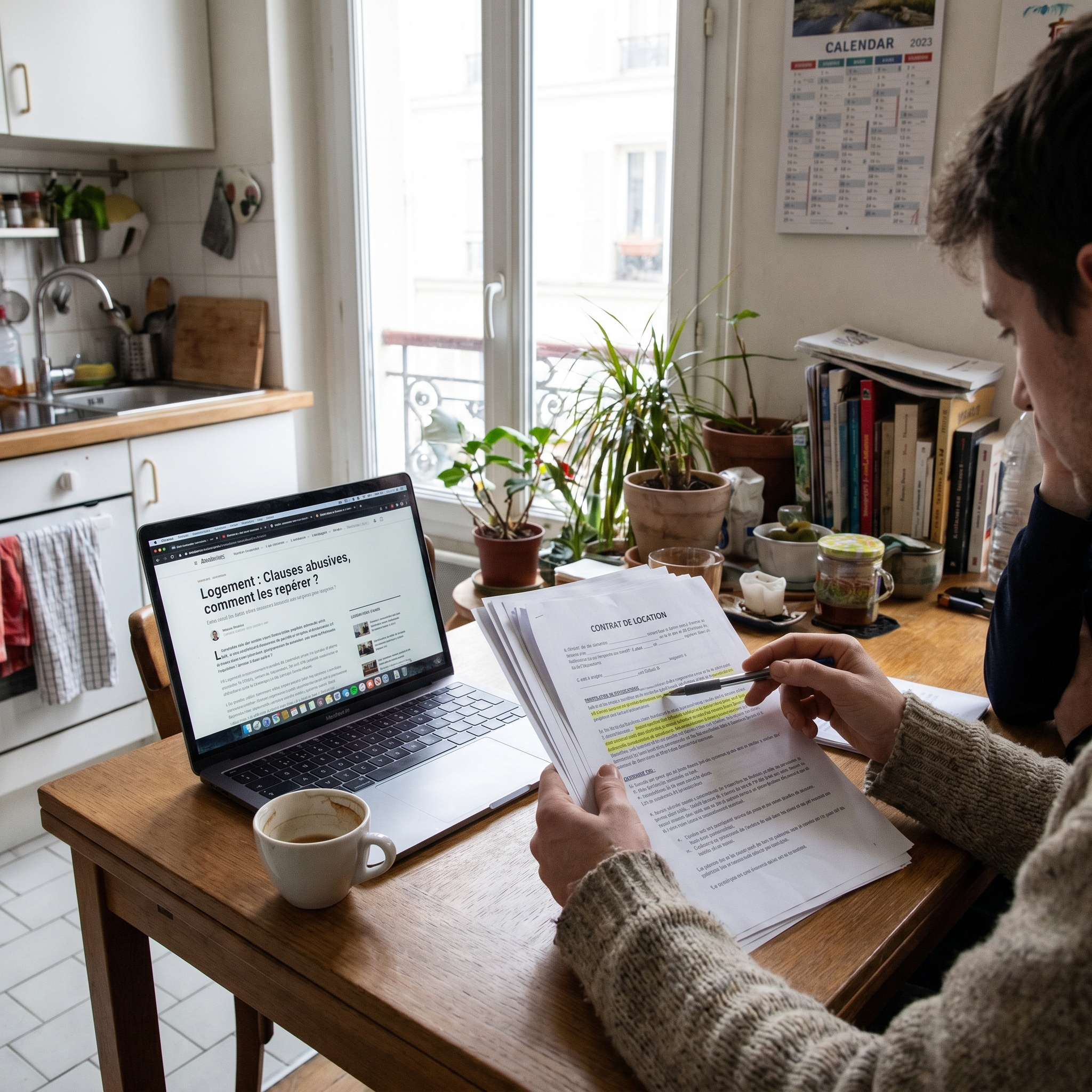 avocat expliquant clauses abusives bail de location comment les repérer et les supprimer au locataire