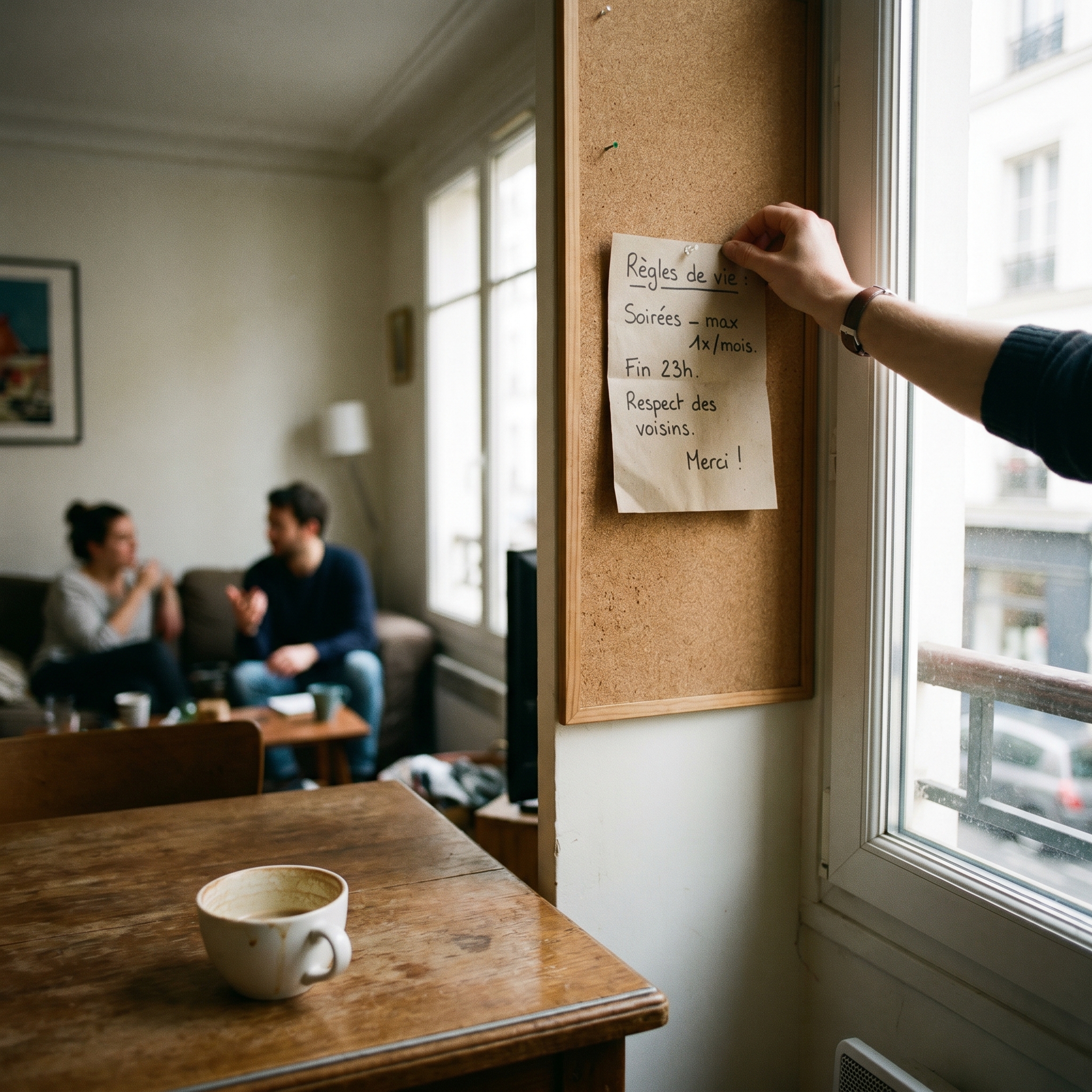 Fréquence des soirées à domicile expliquée aux invités pour limiter les nuisances de voisinage