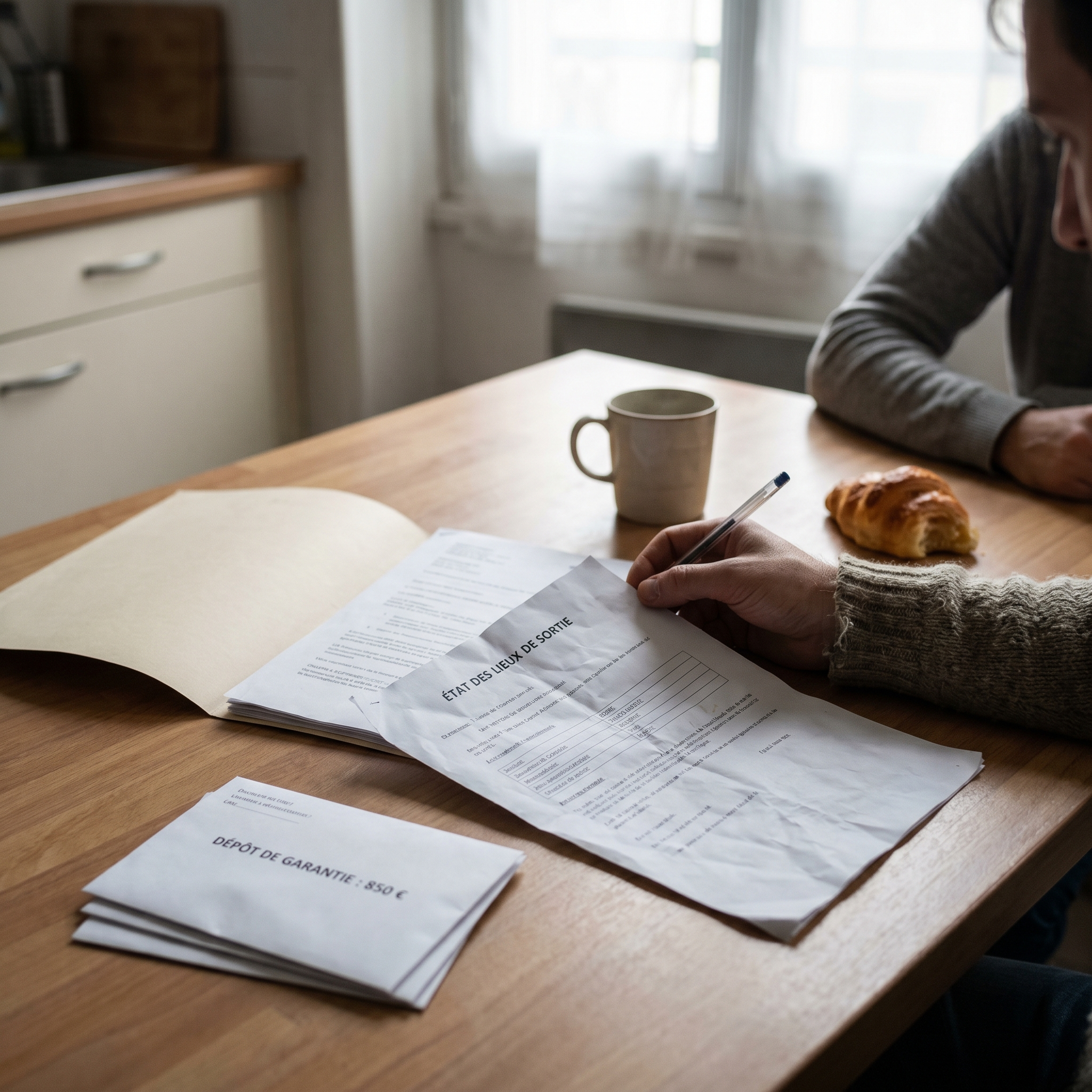 Retenue sur dépôt de garantie pour loyers impayés et dégradations
