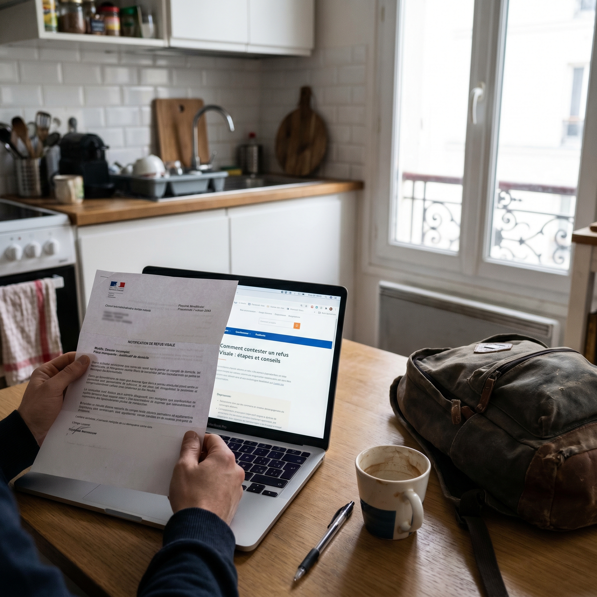 Étapes pour contester un refus Visale et envoyer une réclamation avec justificatifs à jour