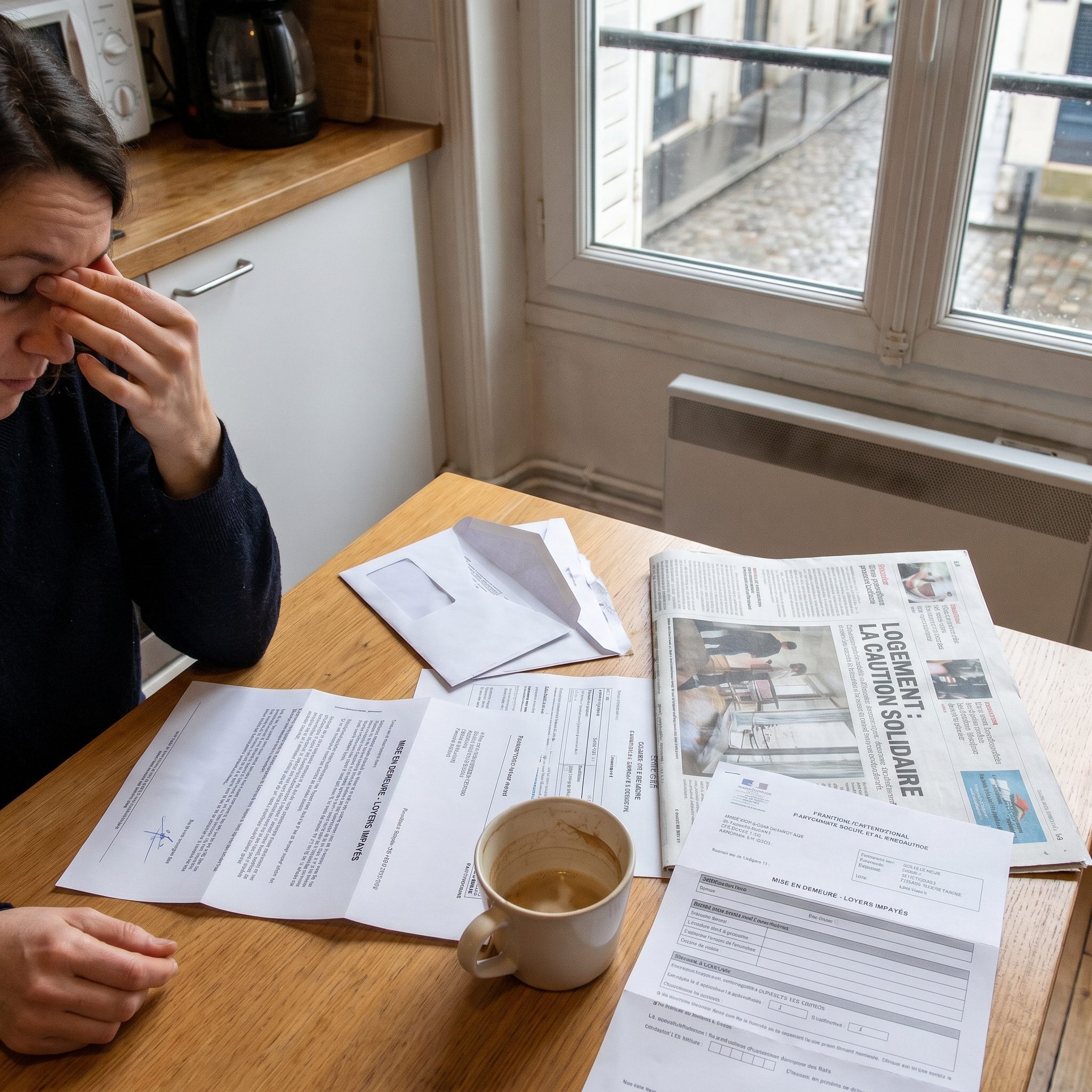 explication des conséquences en cas d’impayés avec une caution solidaire pour le propriétaire et le locataire