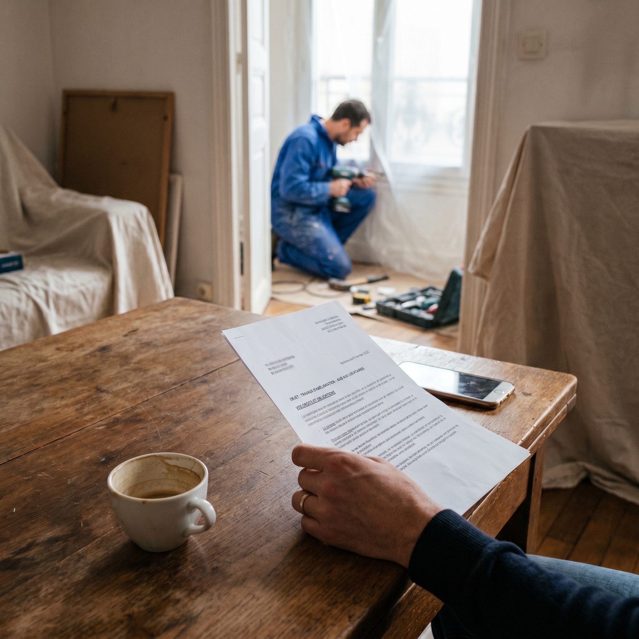 Obligations du propriétaire lors de travaux dans un logement loué