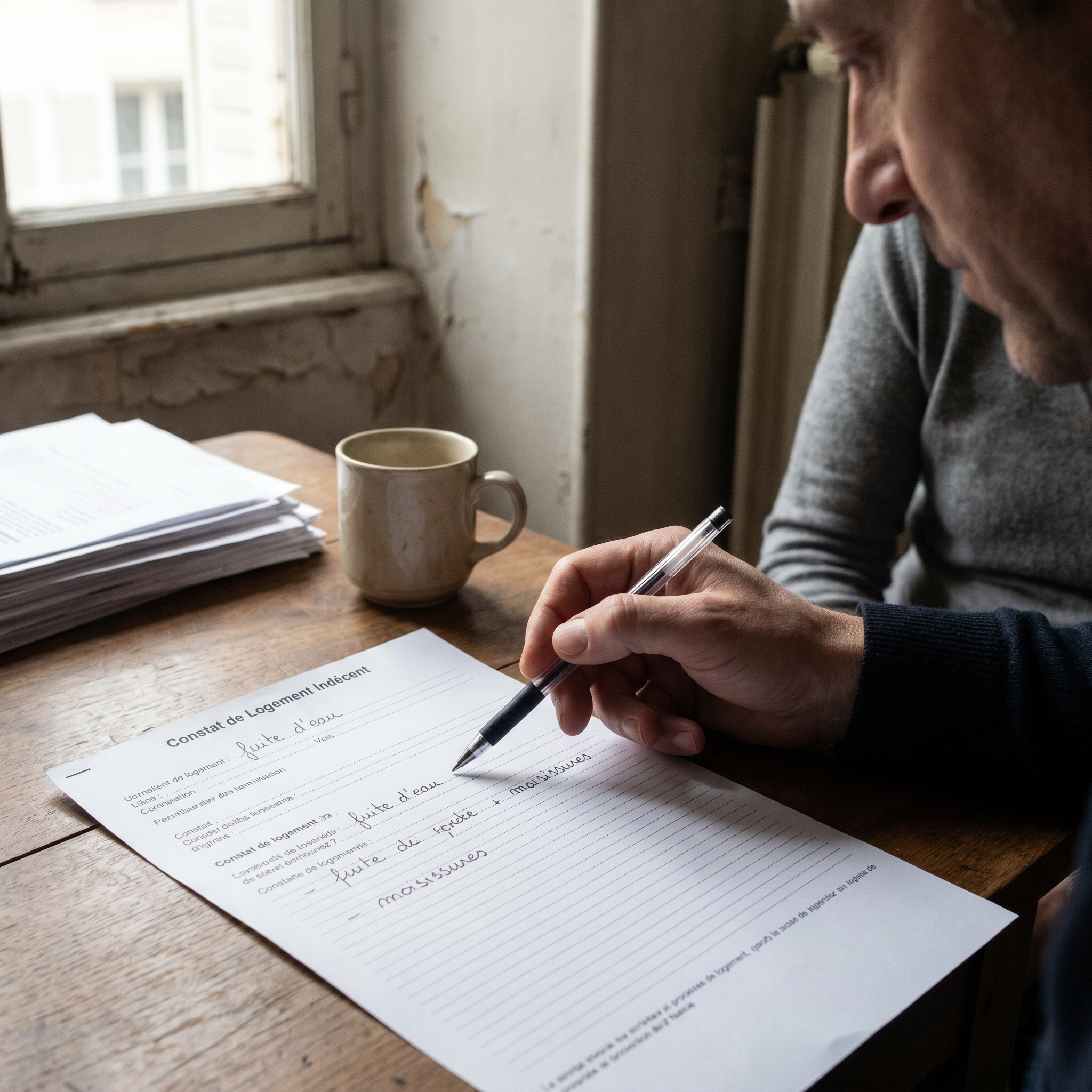 Que faire en cas de logement indécent : faire constater l’insalubrité pour obtenir travaux et réduction de loyer