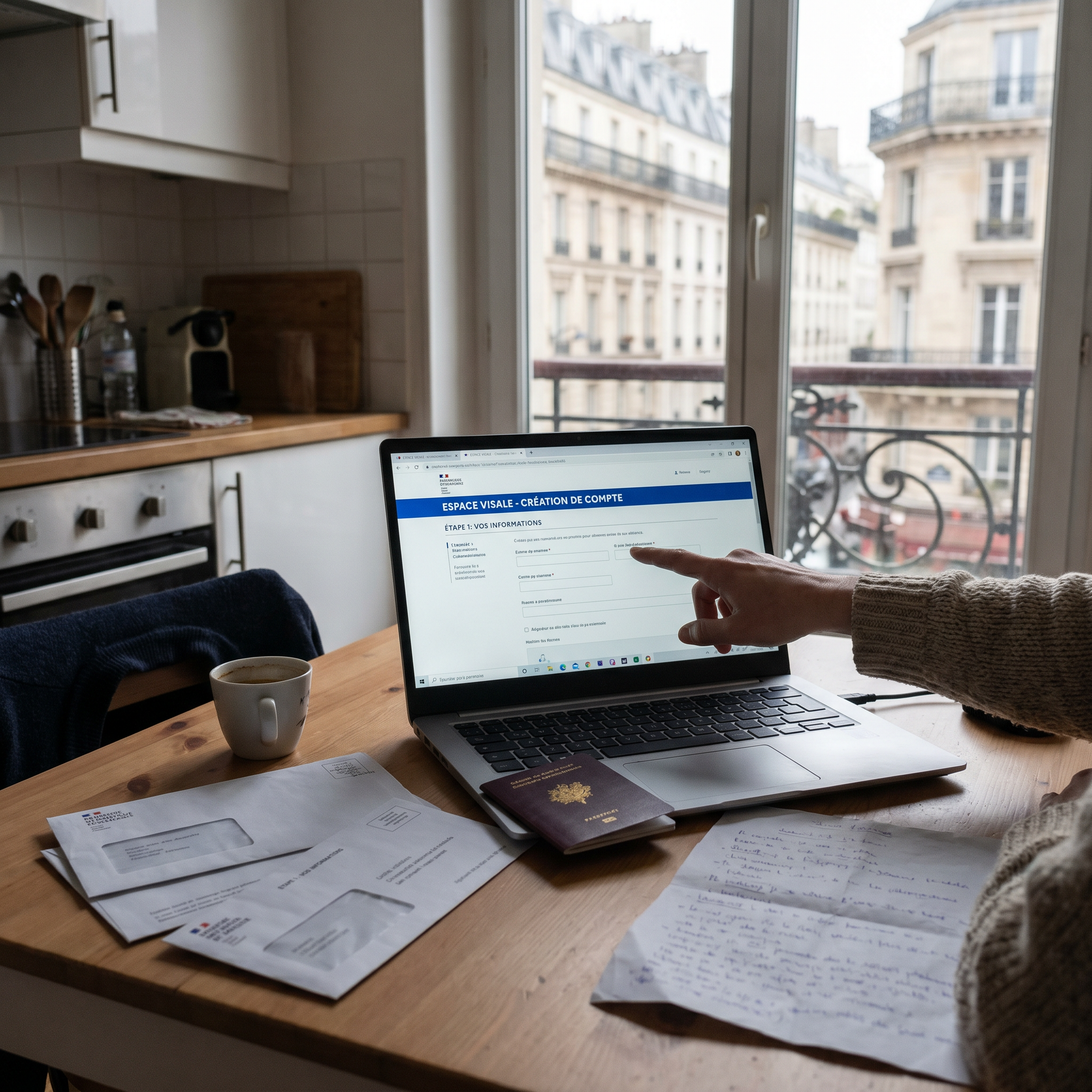 Créer son espace Visale et obtenir son visa étape 4 validation du dossier