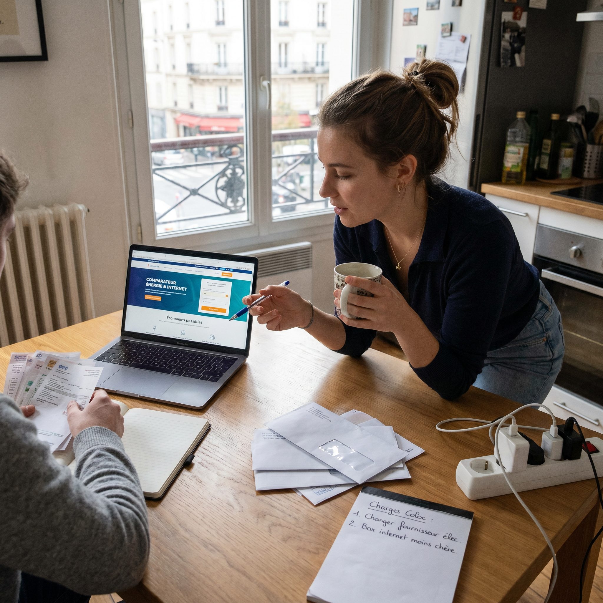 comment réduire ses charges en colocation énergie et internet en installant des multiprises coupe veille et des ampoules basse consommation