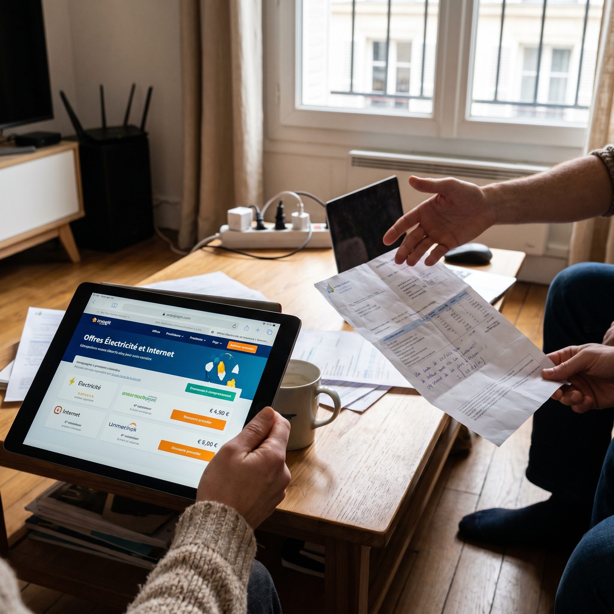 comment réduire ses charges en colocation énergie et internet en choisissant une box internet partagée adaptée au nombre de colocataires