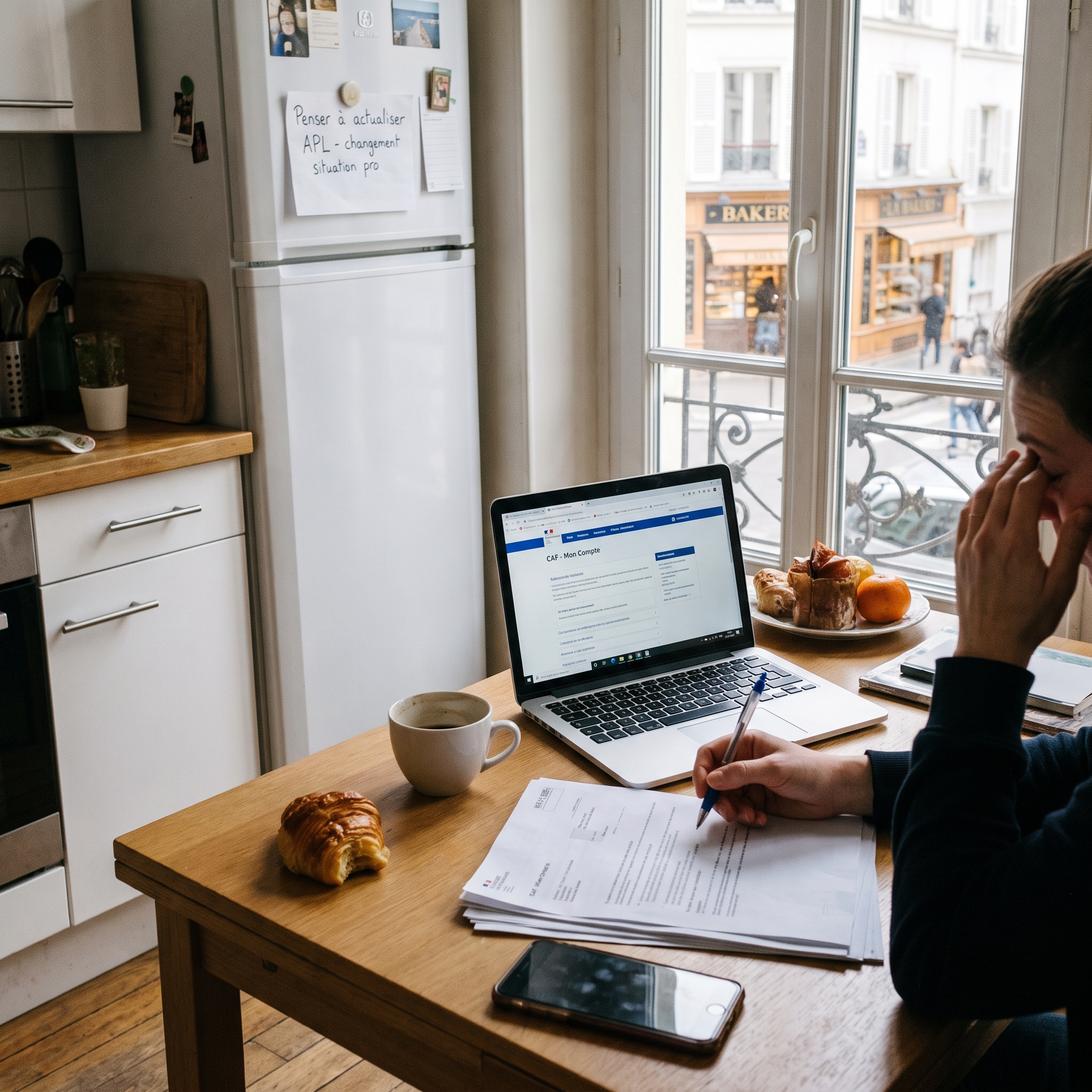 Reprise d’emploi en milieu d’année et mise à jour des revenus pour l’APL