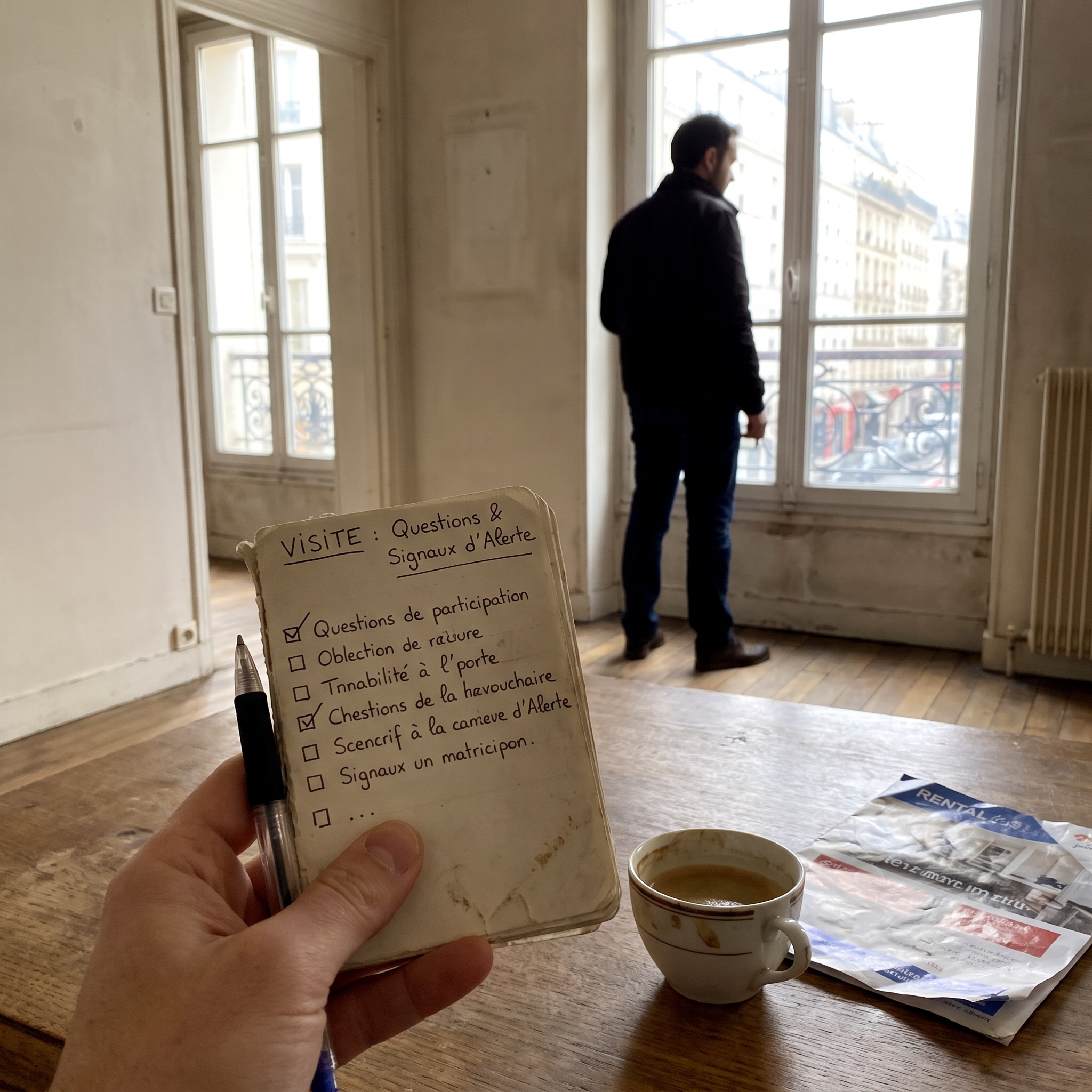 Check-list des visites : signaux d’alerte à repérer dans un logement en location