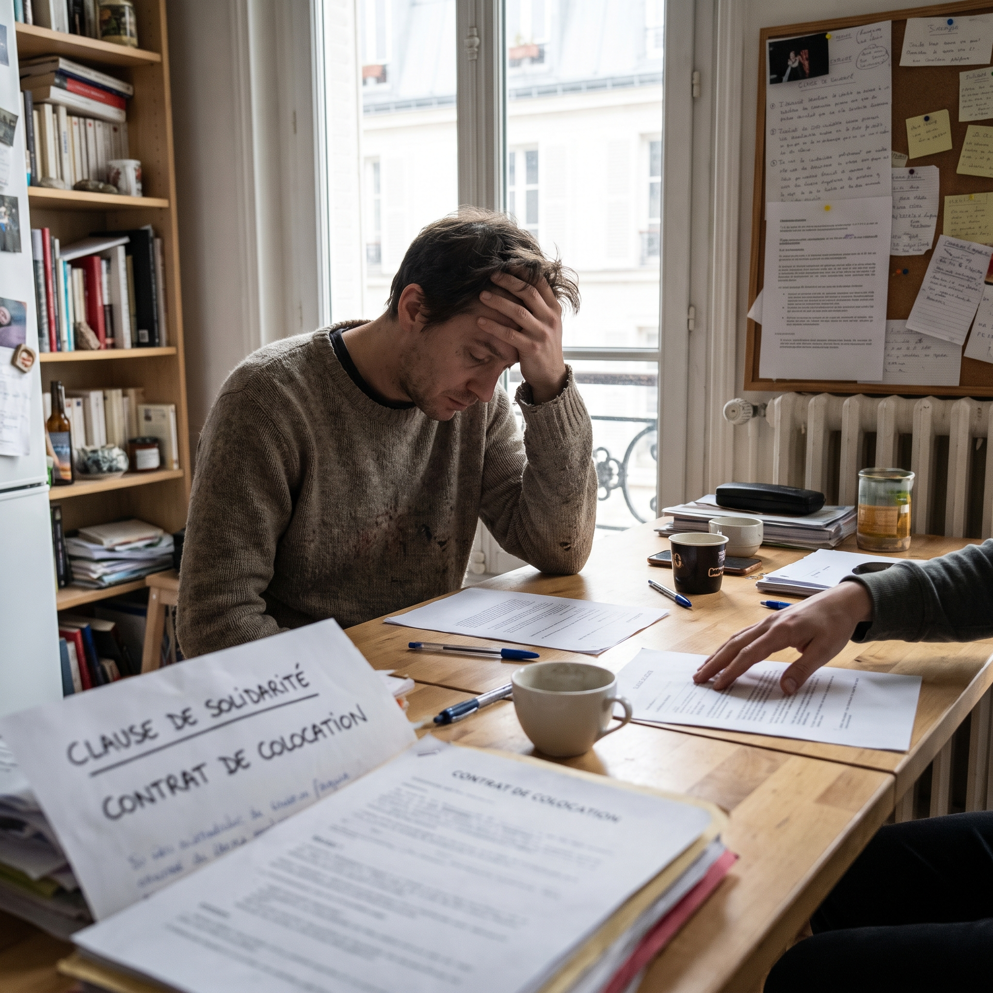 Clause de solidarité en colocation explication entre étudiants avec un bail commun