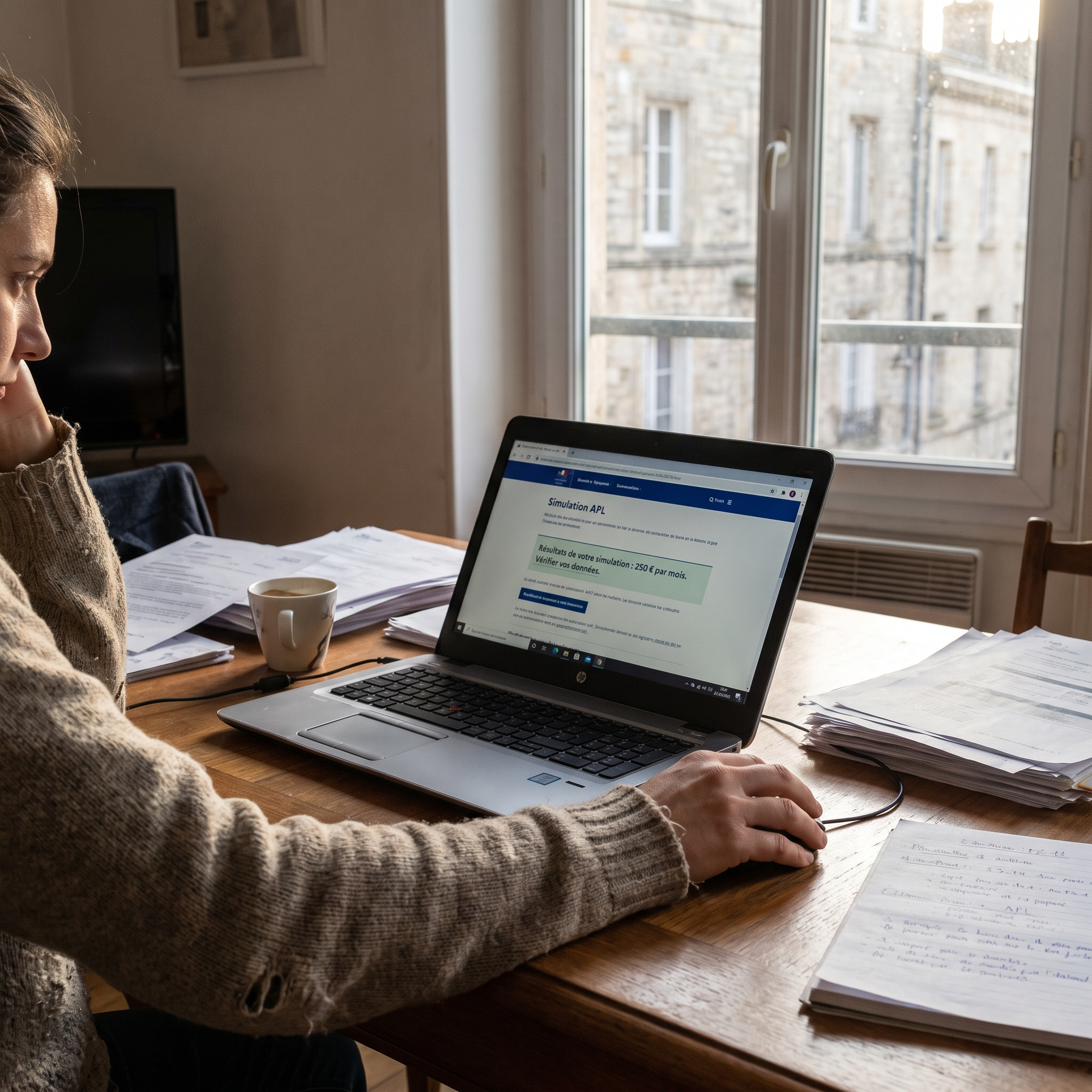 Simuler son APL sur le site de la CAF étape par étape
