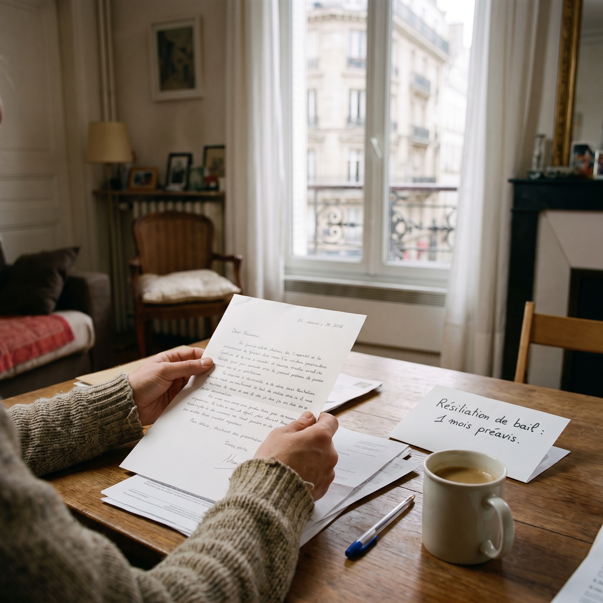 Justificatifs nécessaires pour obtenir un préavis de départ réduit à 1 mois