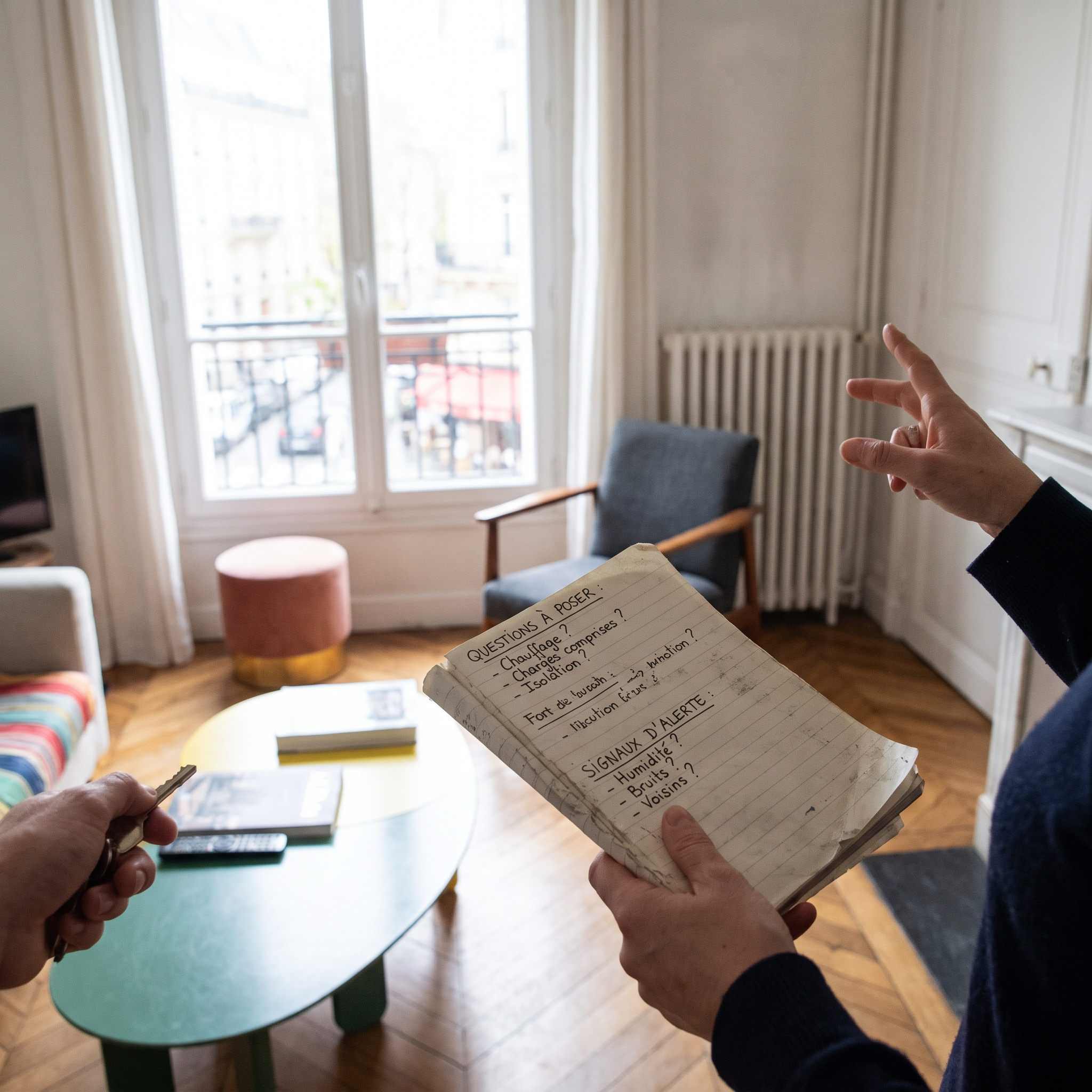 Check-list des visites : questions à poser au propriétaire avant de louer un appartement