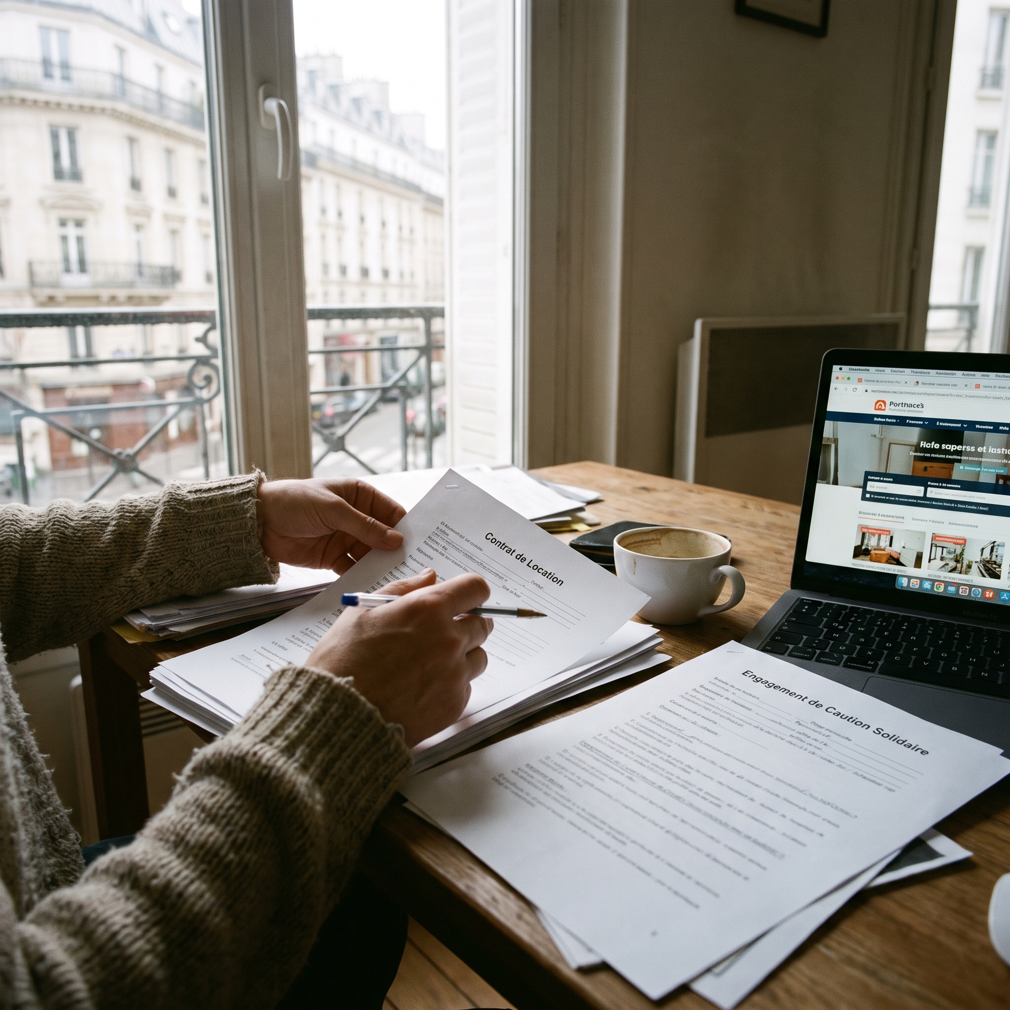 dossier locataire avec garant vérification des documents par le propriétaire