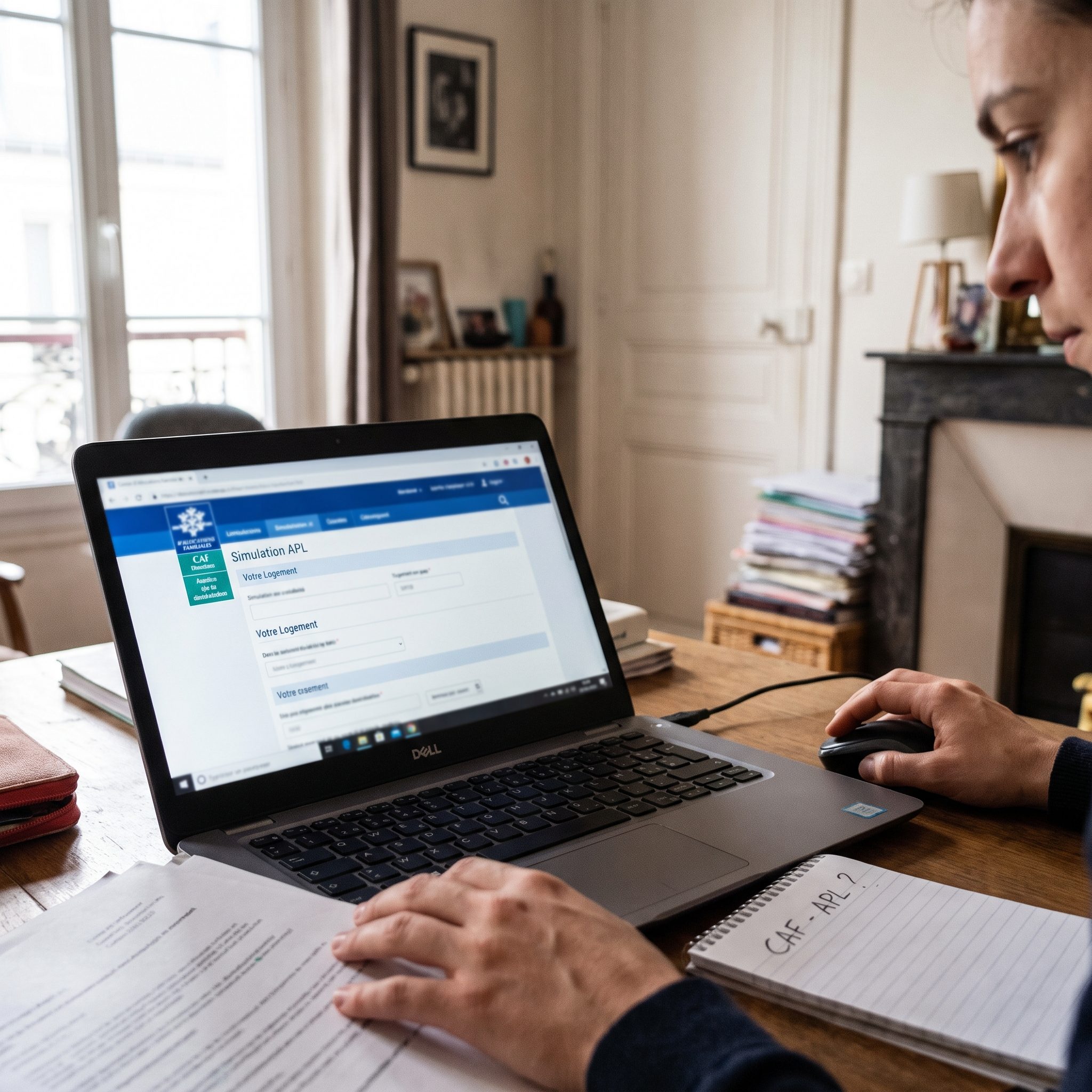 Interpréter le montant estimé d’APL après une simulation CAF