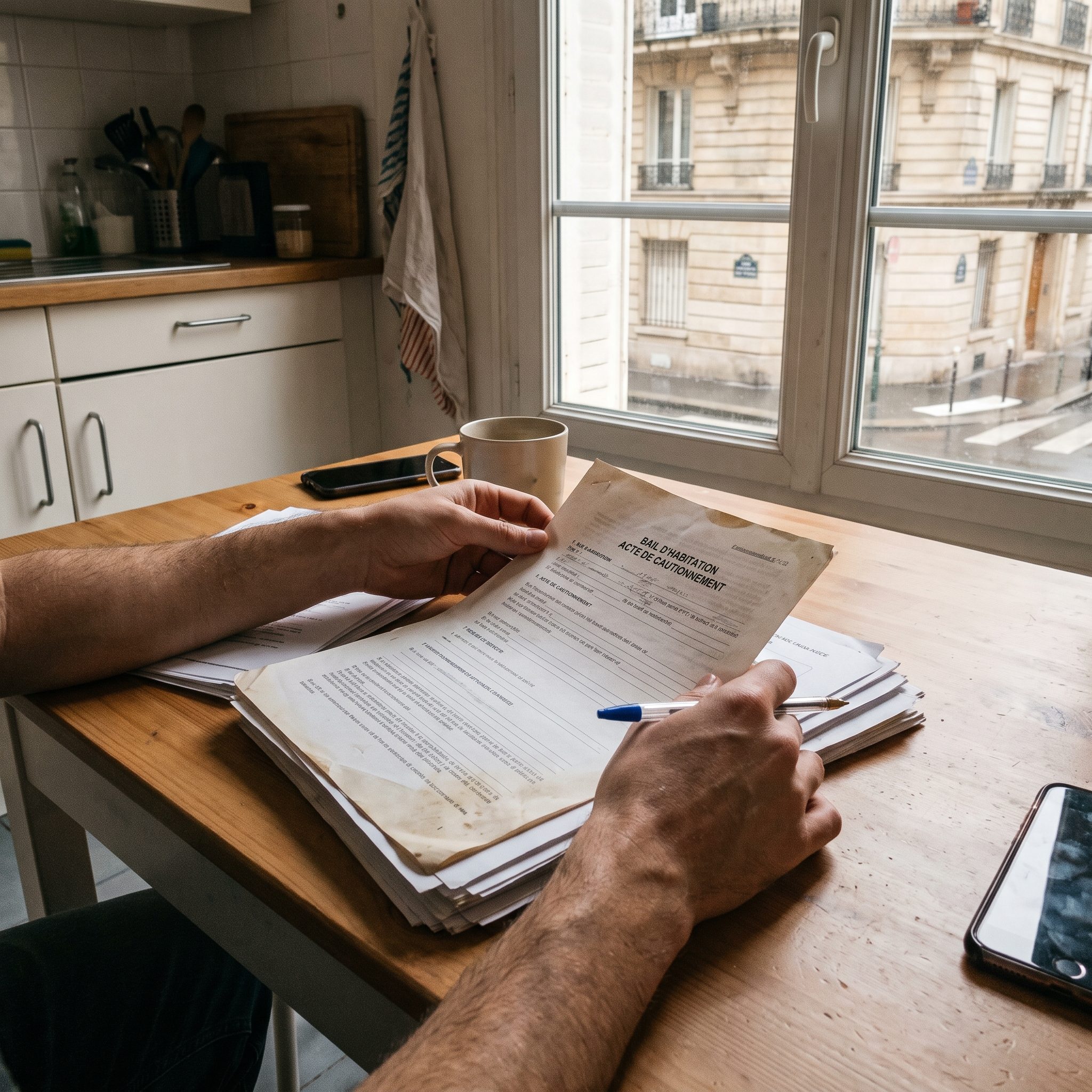 Garant et renouvellement de bail vérification des revenus et engagements du garant
