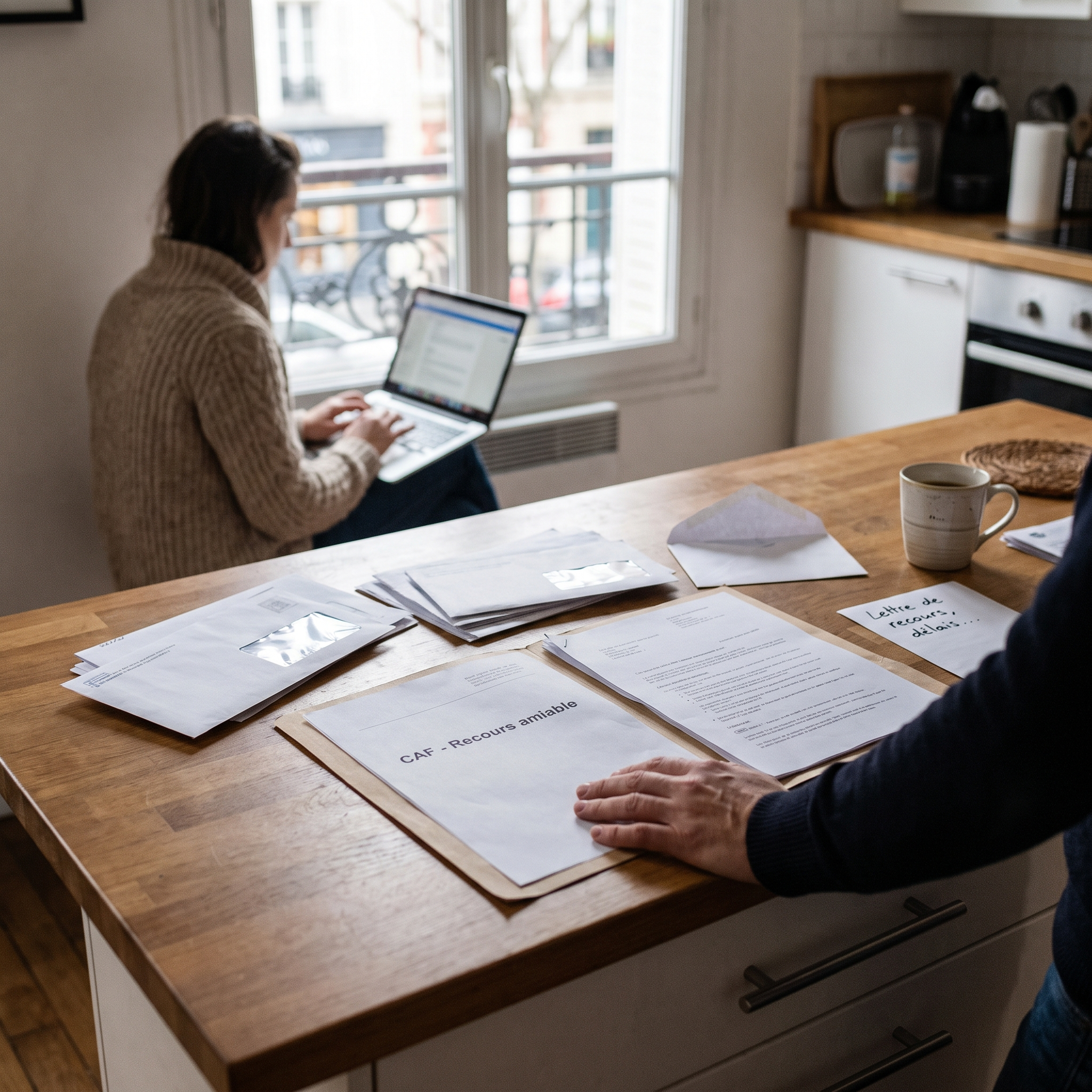 Courrier type pour demander une médiation à la CAF après un recours amiable