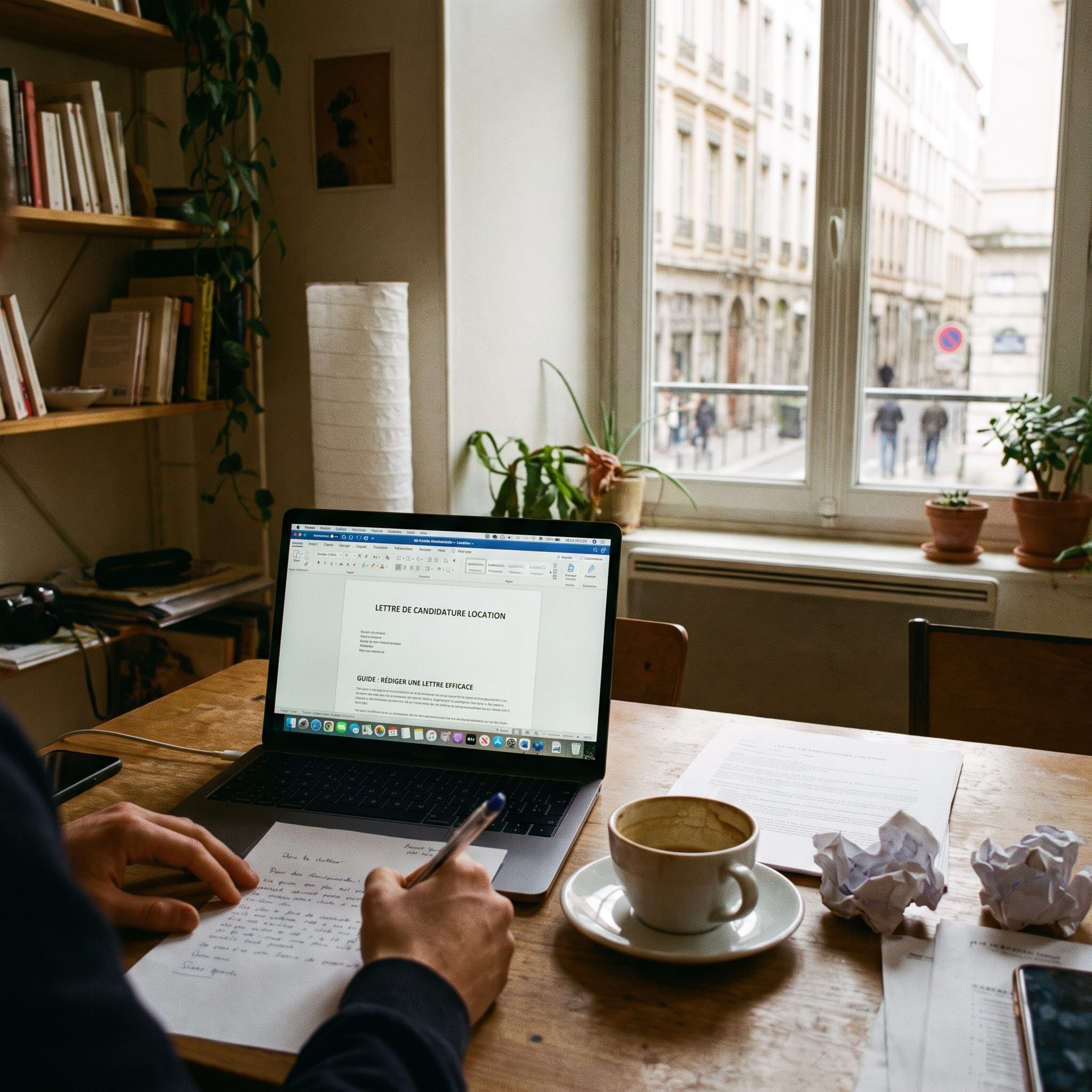 comment rédiger une lettre de motivation pour une location immobilière en présentant sa situation financière et professionnelle