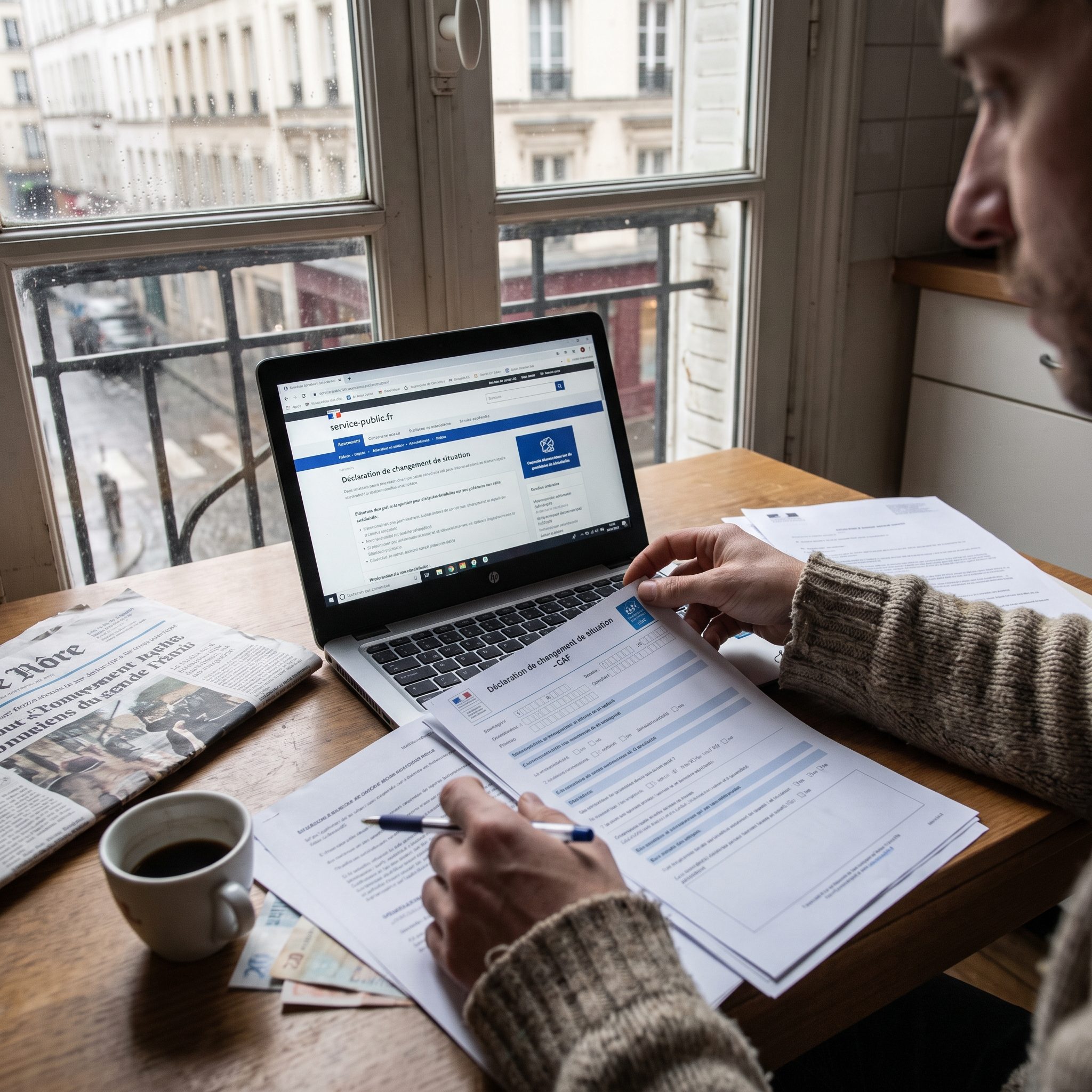 APL et passage au chômage : comment déclarer son changement de situation à la CAF