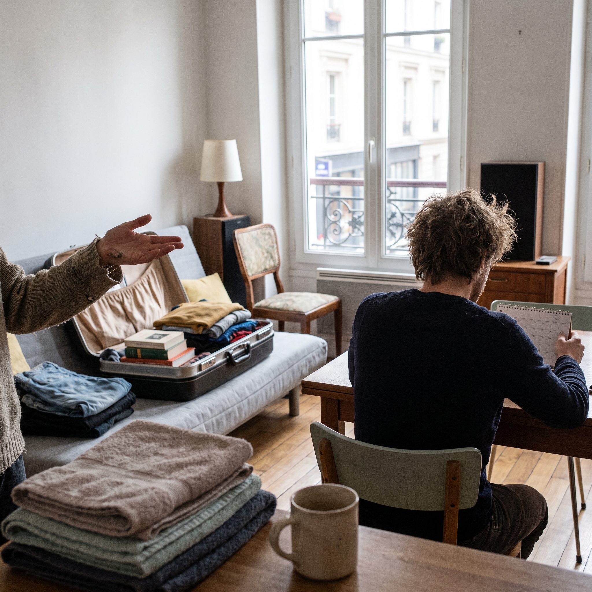 tableau des règles pour gérer les invités et les séjours prolongés dans un logement