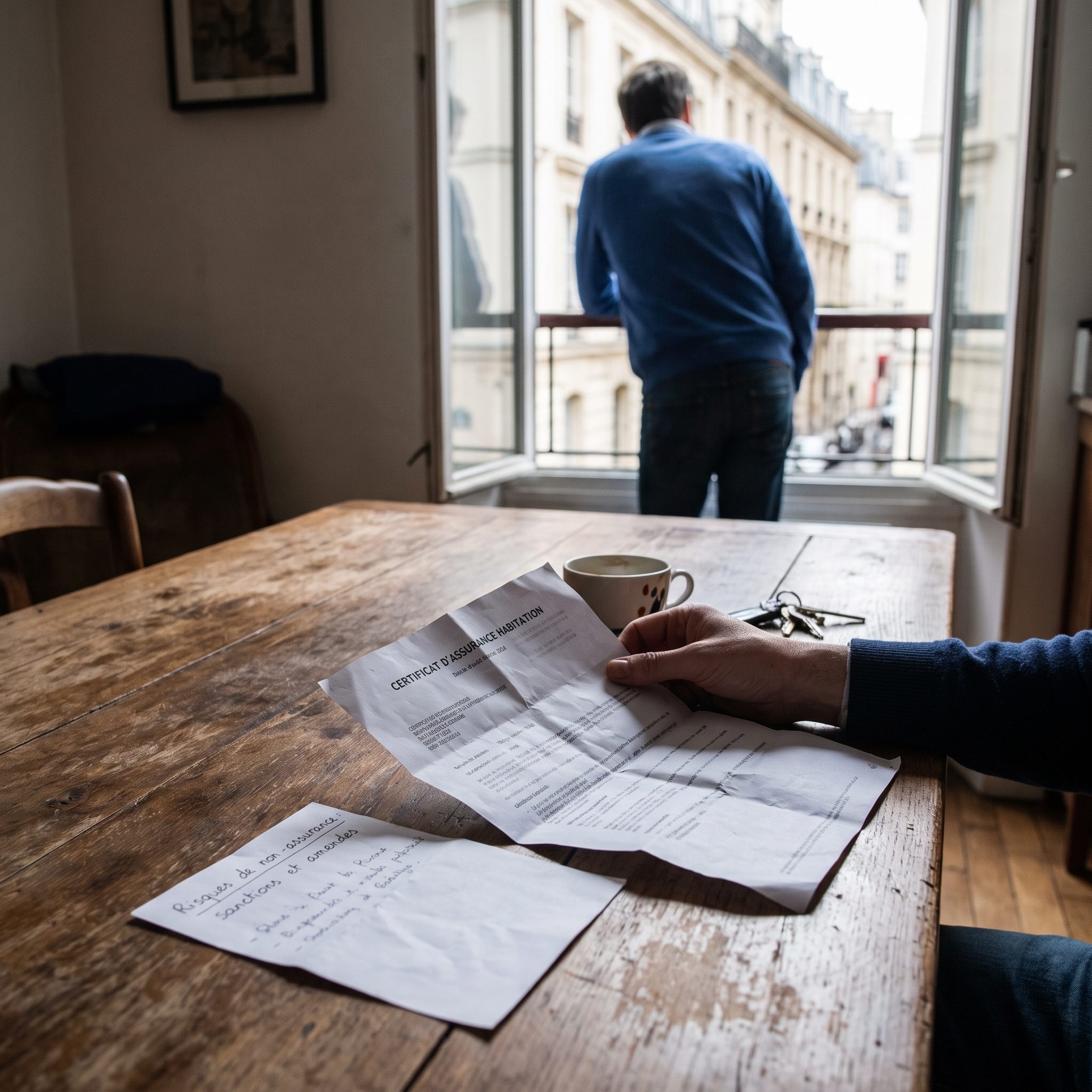 présentation des attestations d’assurance habitation obligatoire et des risques en cas de non assurance