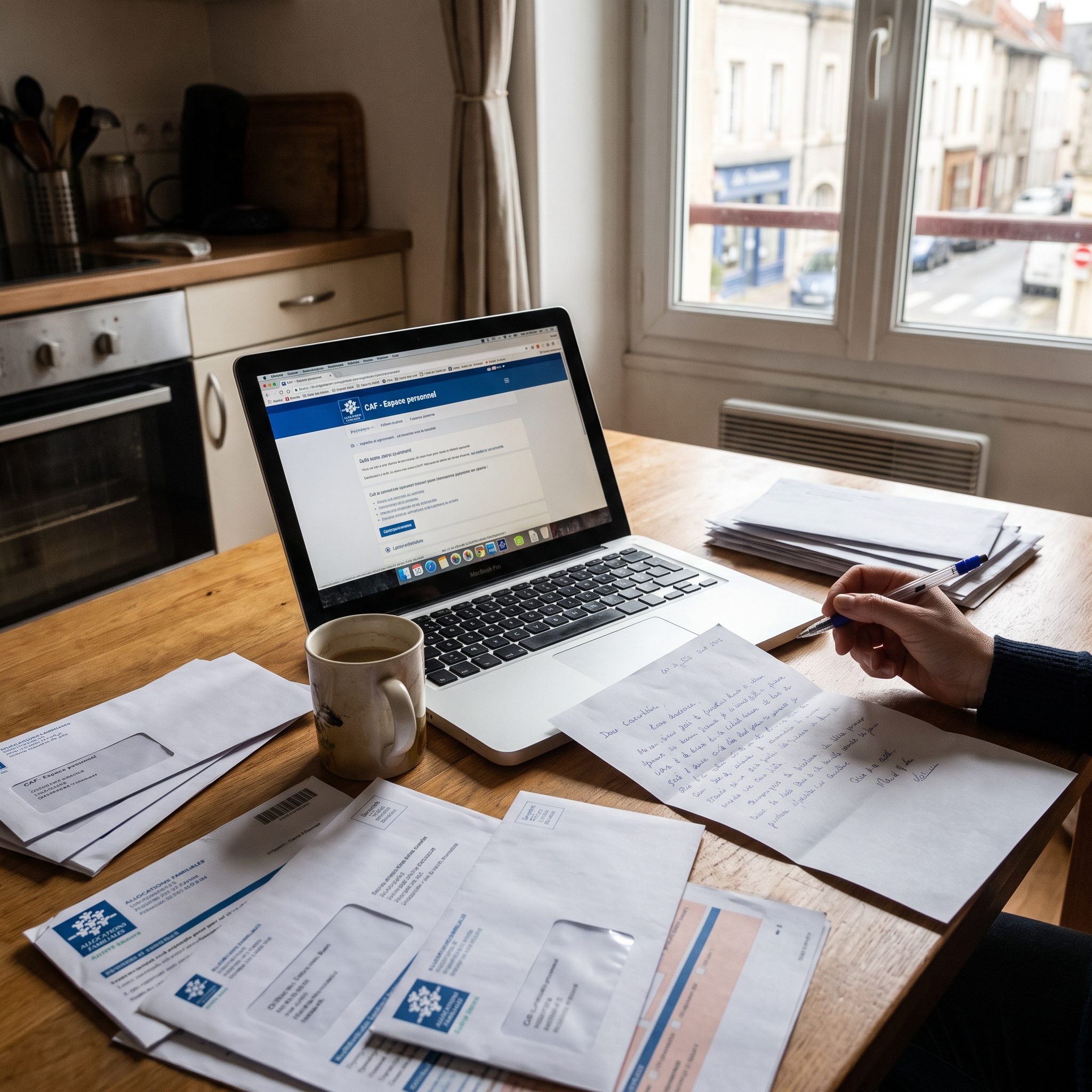 Modèle de courrier pour saisir la CAF en recours amiable