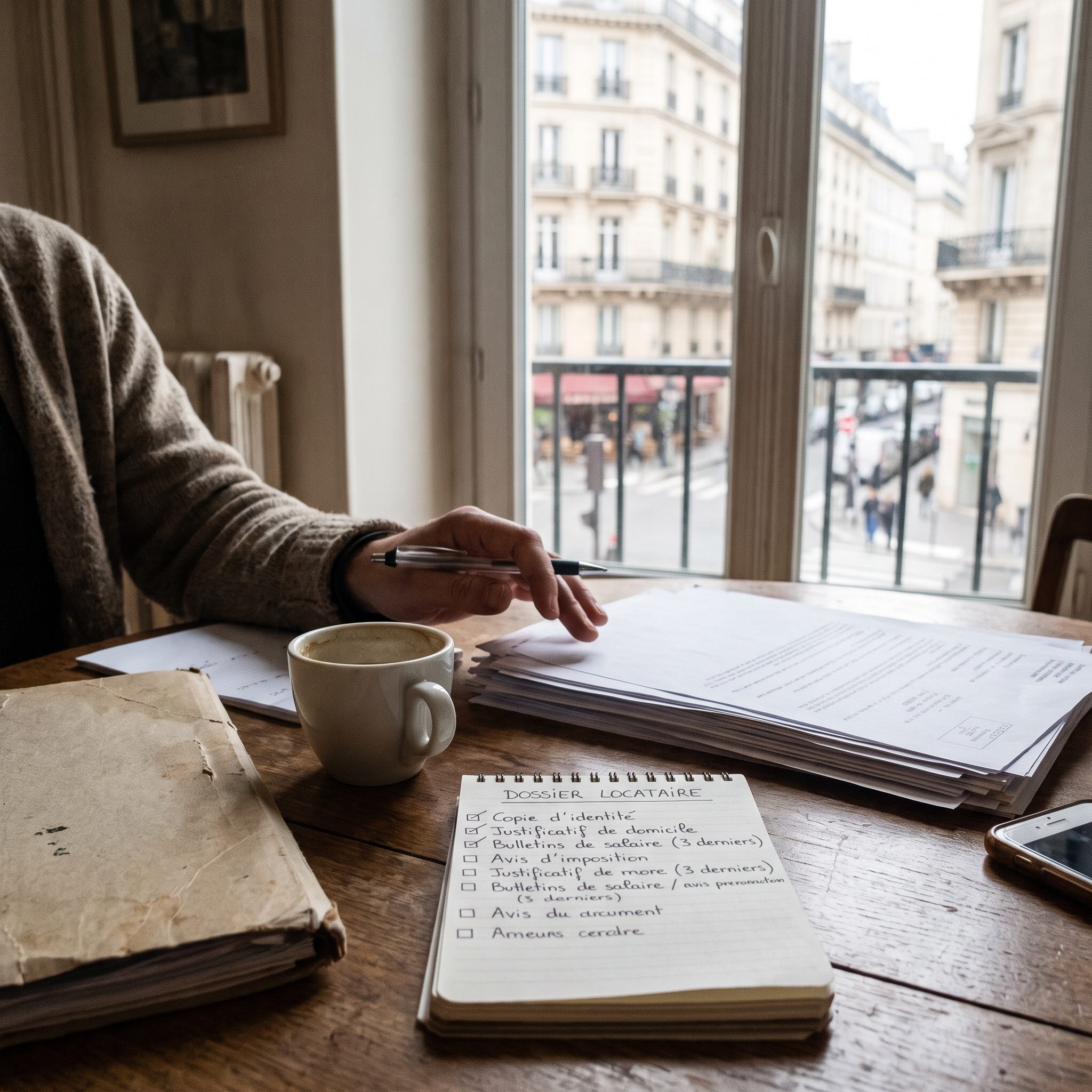 liste détaillée des pièces justificatives pour constituer un dossier locataire solide