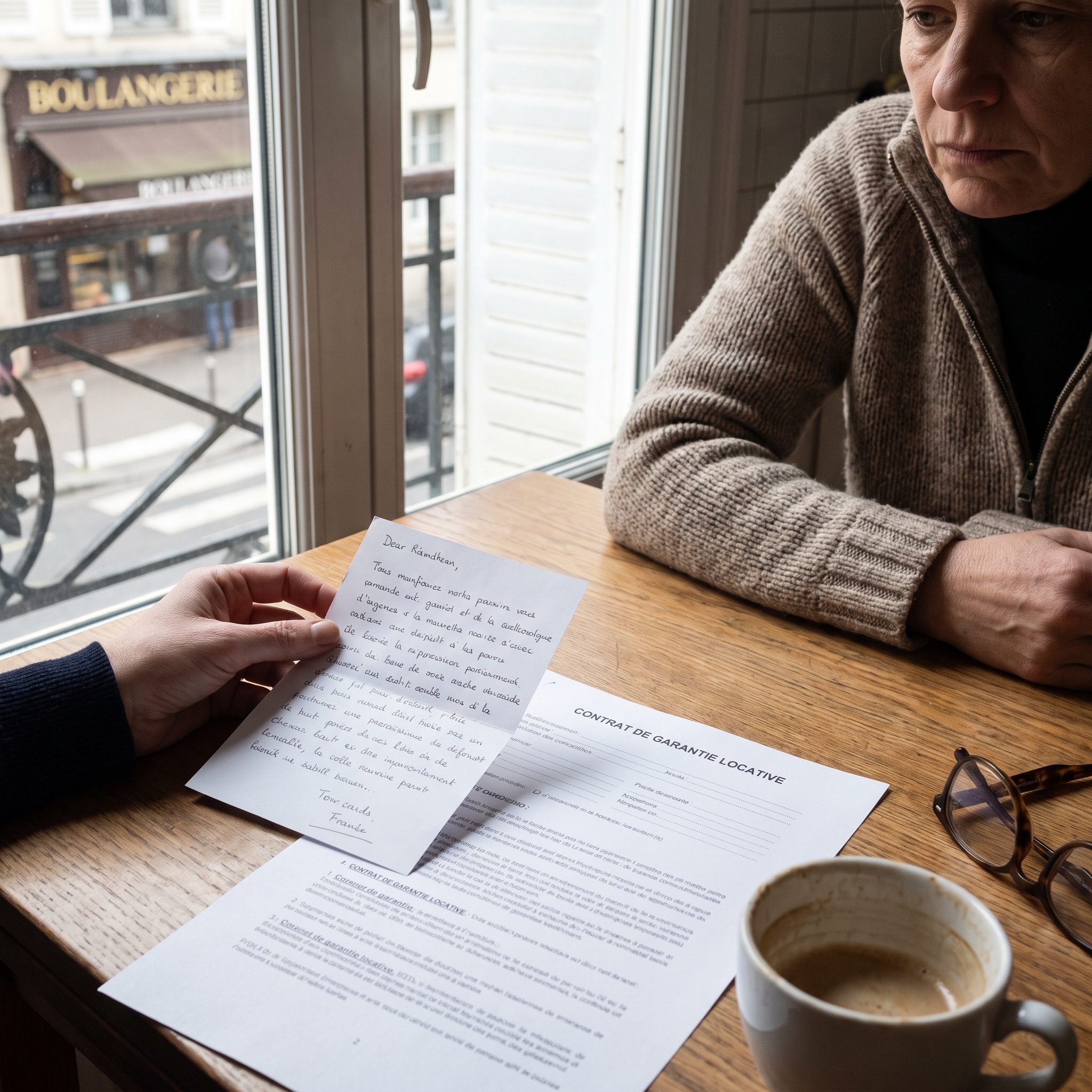 Présentation structurée des avantages et garanties pour rassurer un proche avant de devenir garant
