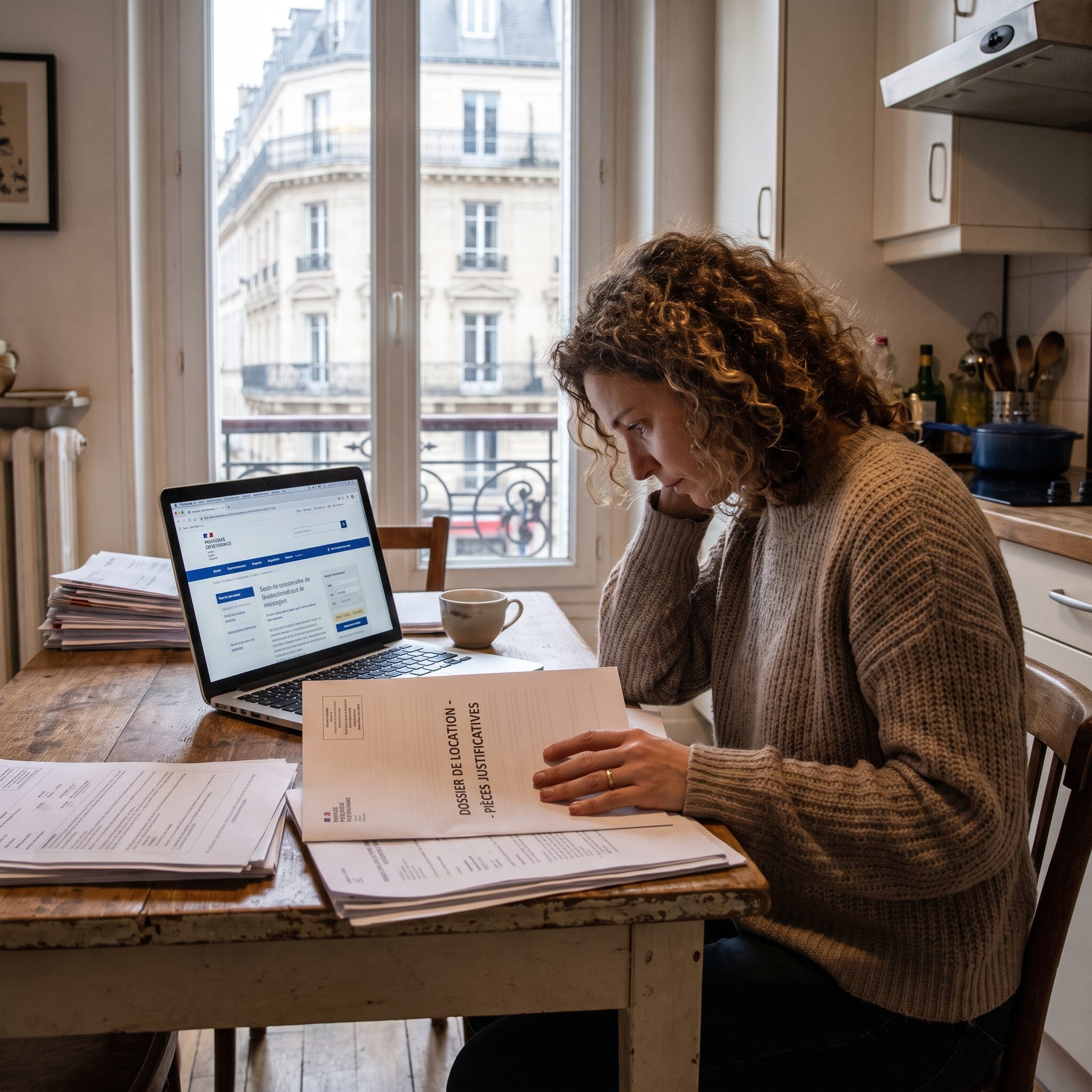 exemple de dossier locataire complet pour quelqu’un sans historique en France après un retour de l’étranger avec garants et justificatifs de revenus