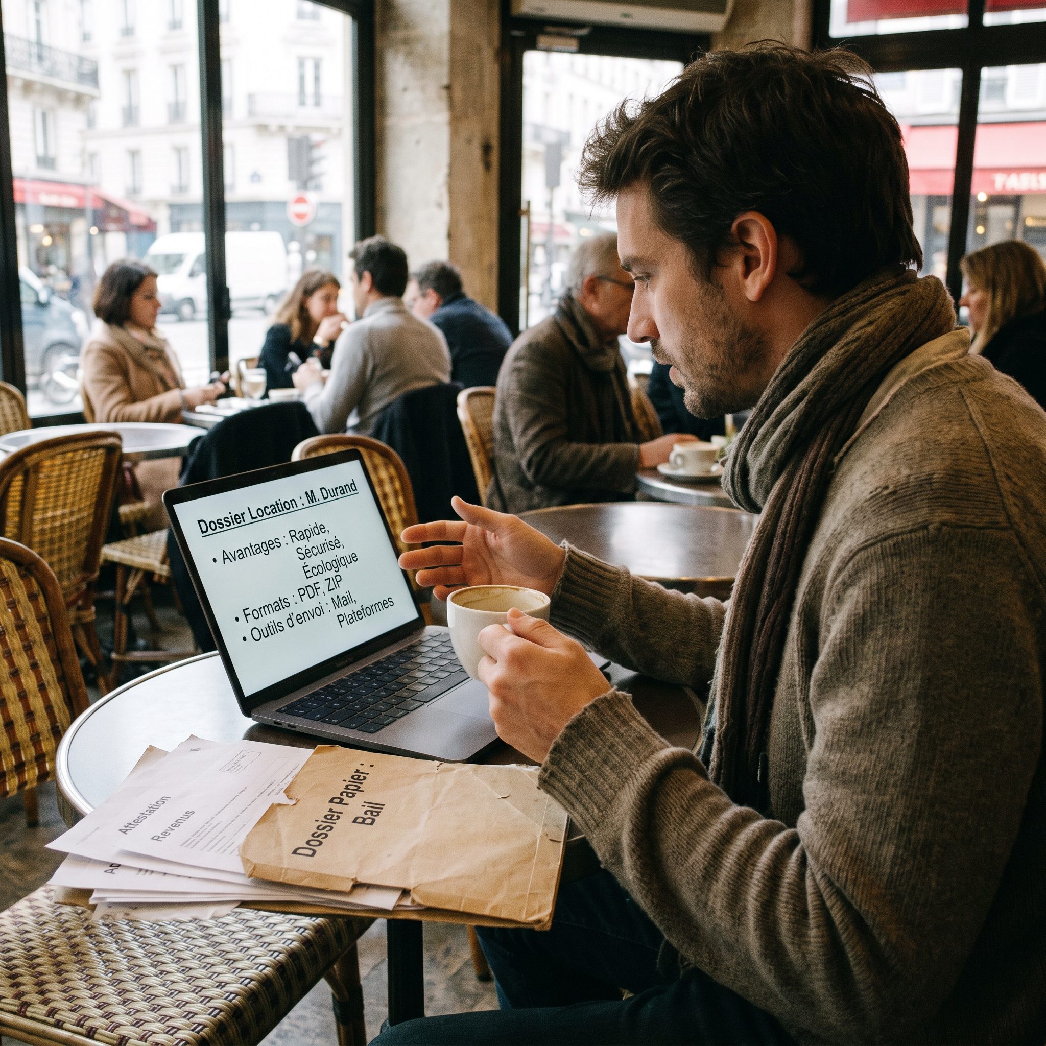 Formats de dossier locataire numérique et papier pour constituer un bon dossier