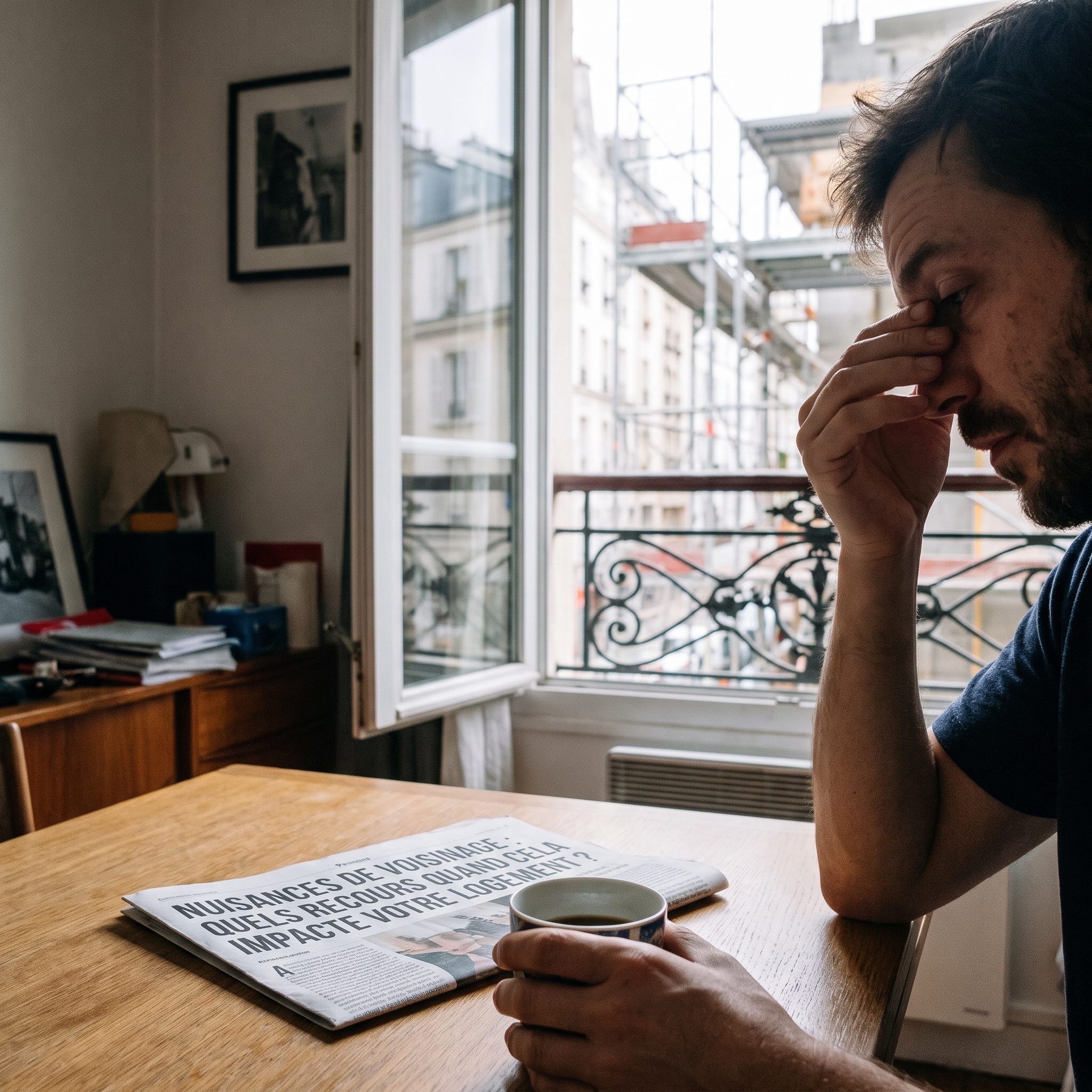Locataire confronté à des nuisances de voisinage impactant son logement