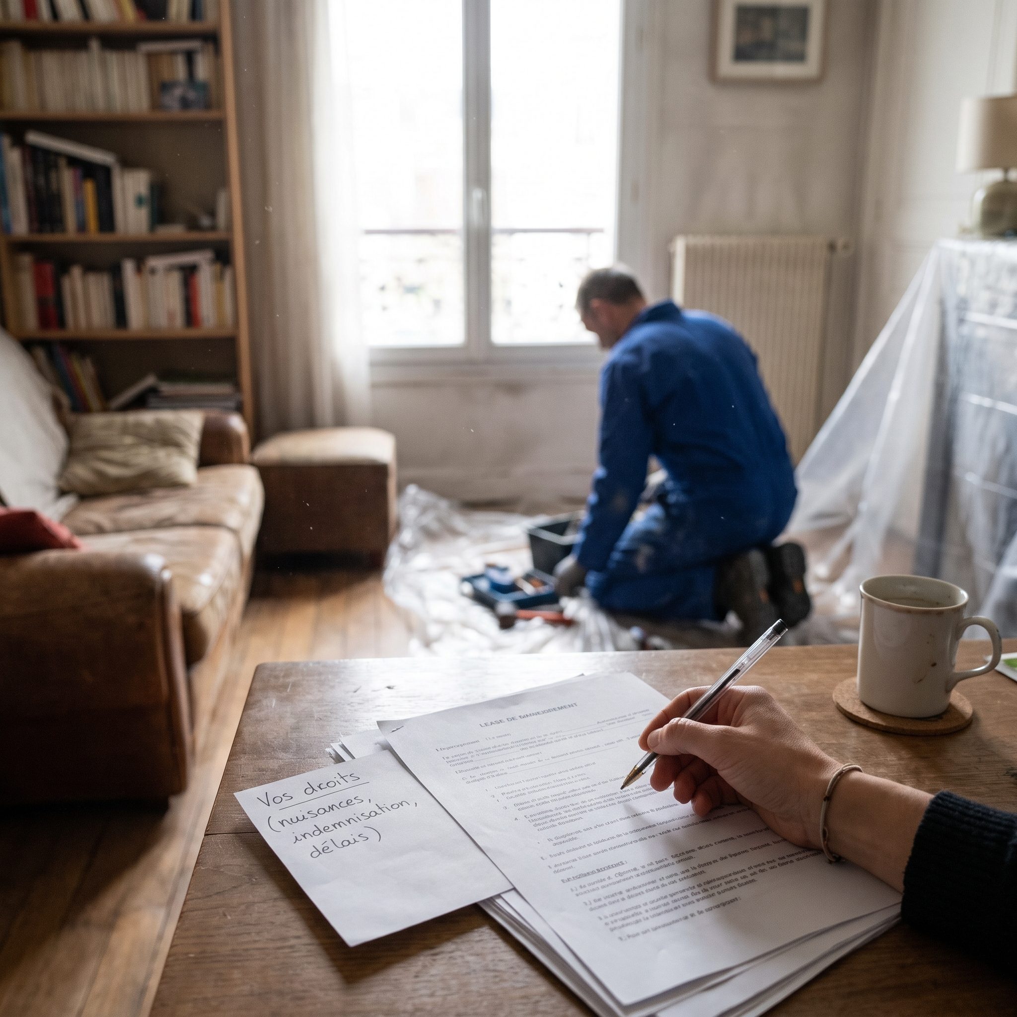 travaux pendant la location quels sont les droits du locataire sur les délais et la durée des chantiers