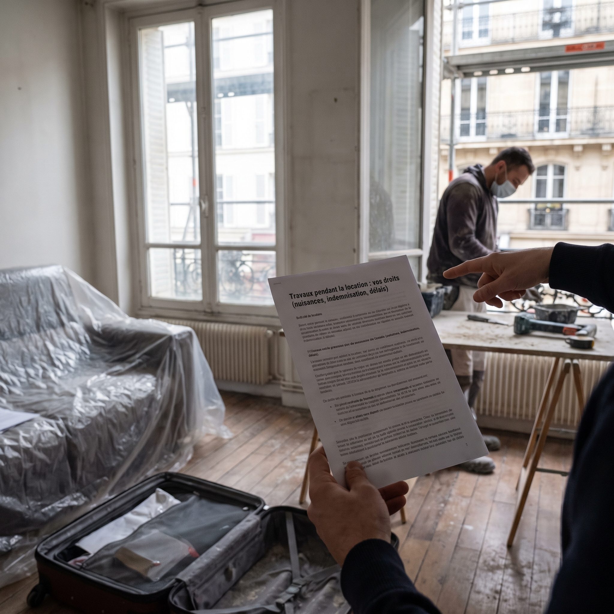 travaux pendant la location quels sont les droits du locataire pour refuser ou accepter l’accès au logement