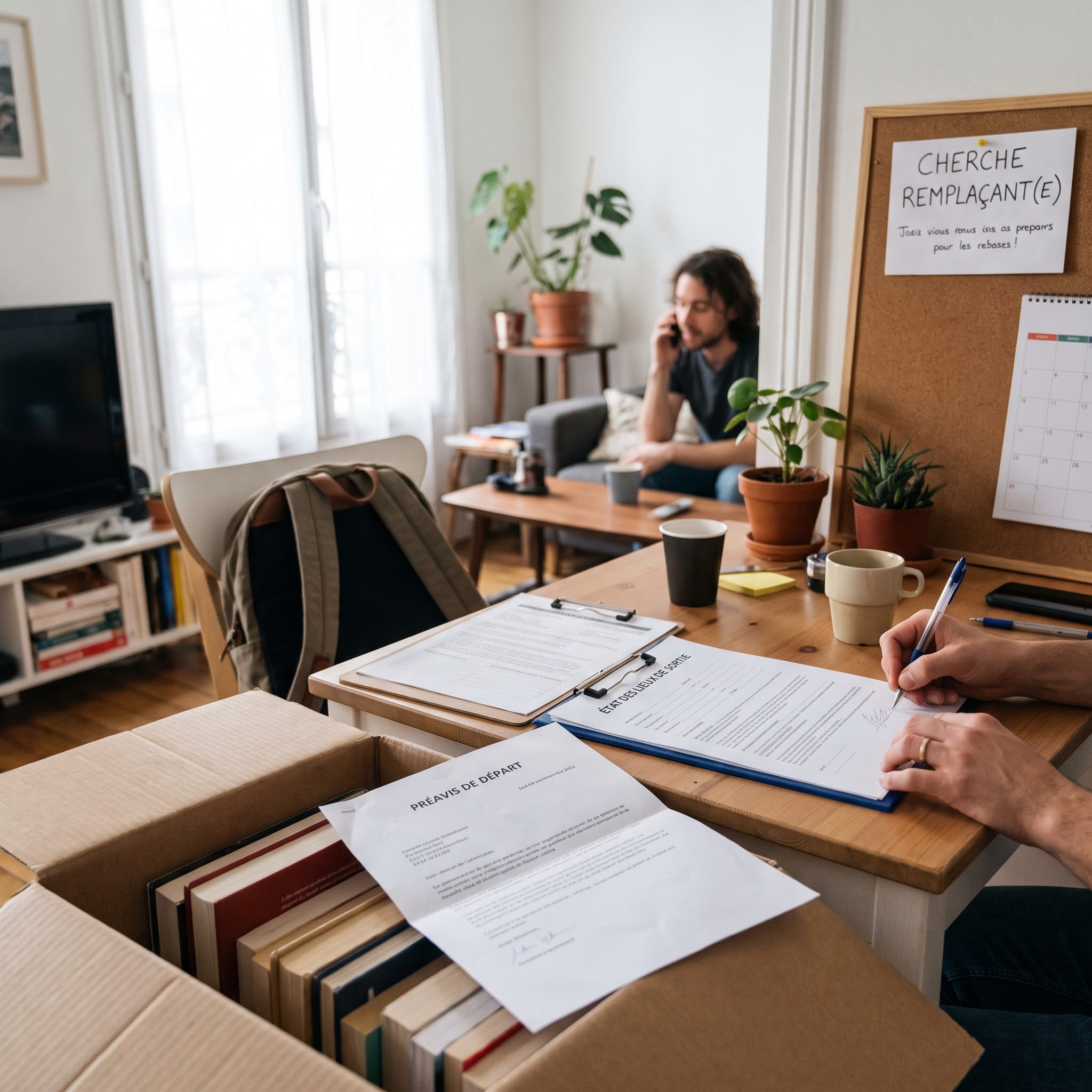 Quitter une colocation sans stress : réalisation de l’état des lieux de sortie