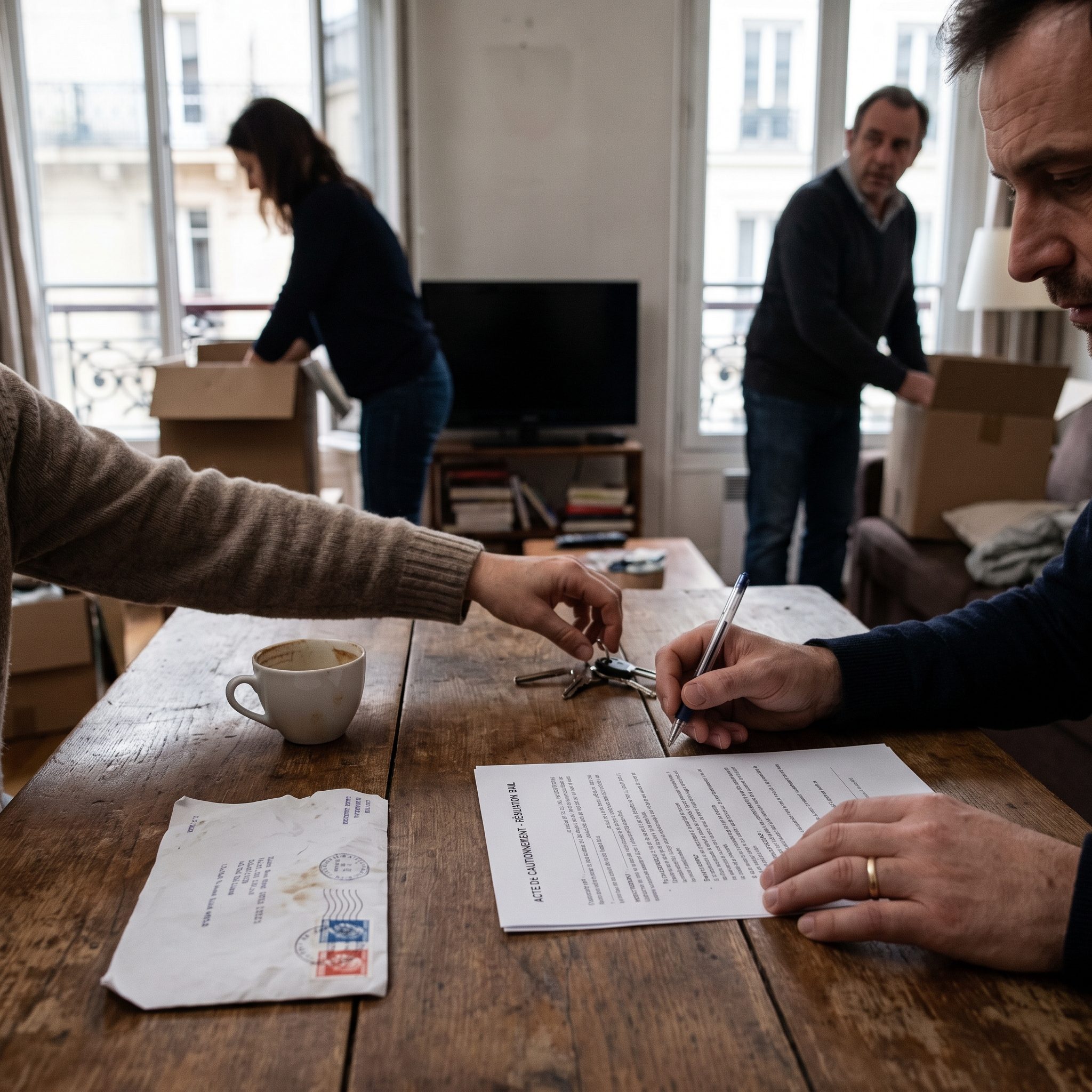séparation de couple que devient le garant et la caution du bail en cas de rupture et de maintien dans le logement