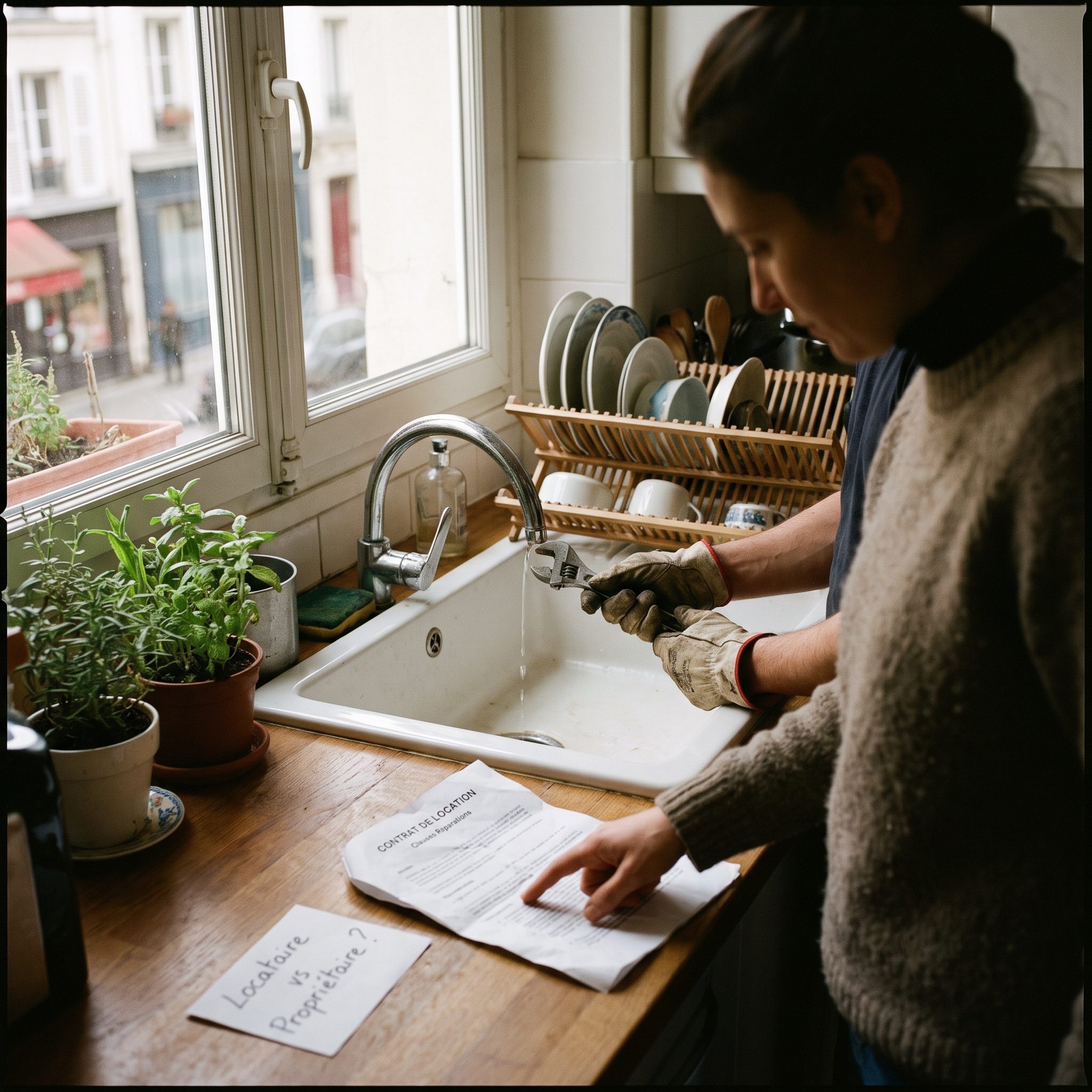 Réparations et entretien : qui paie quoi entre locataire et propriétaire pour les travaux dans la salle de bain