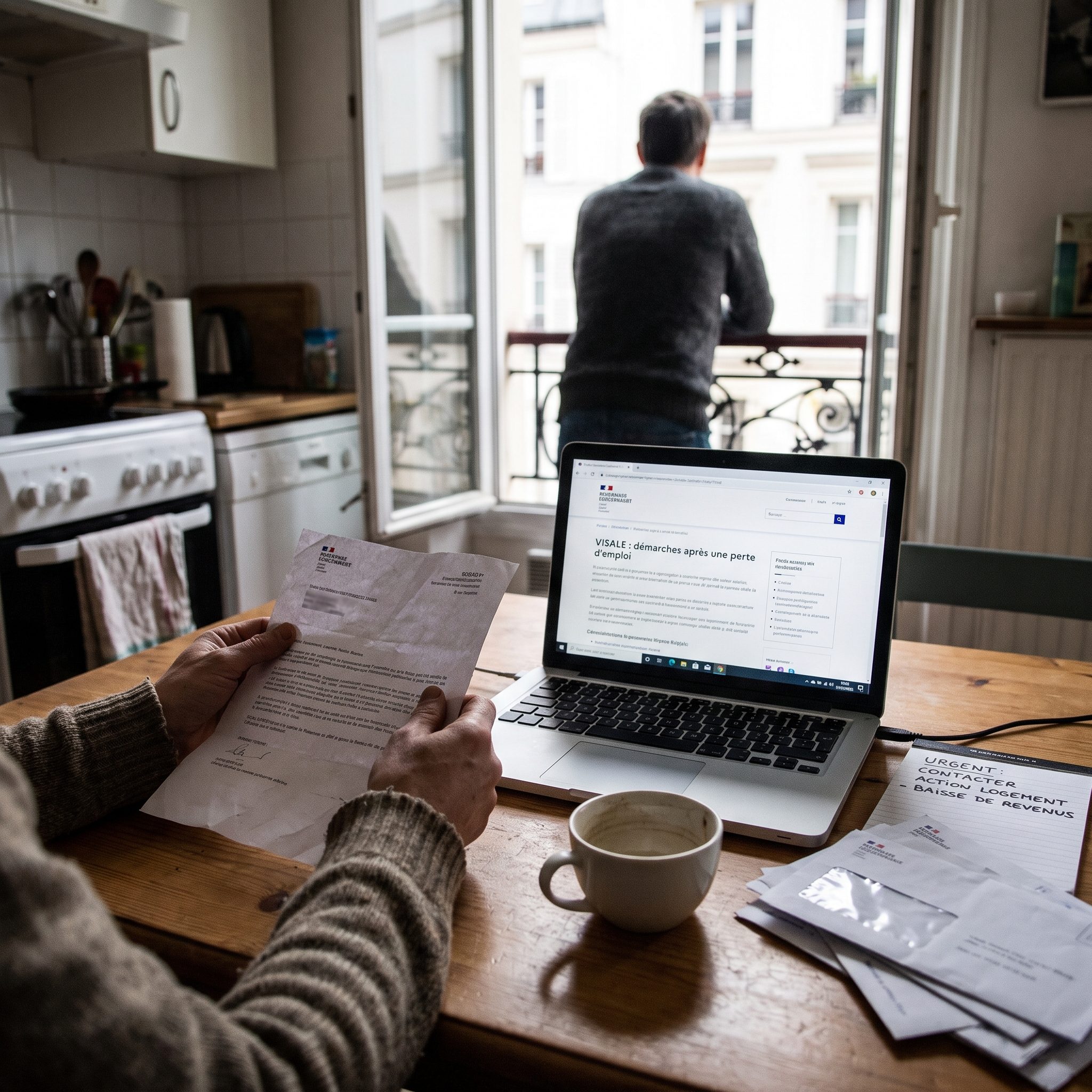 Explication de la perte d’emploi baisse de revenus impact sur garantie Visale et démarches à faire auprès d’Action Logement
