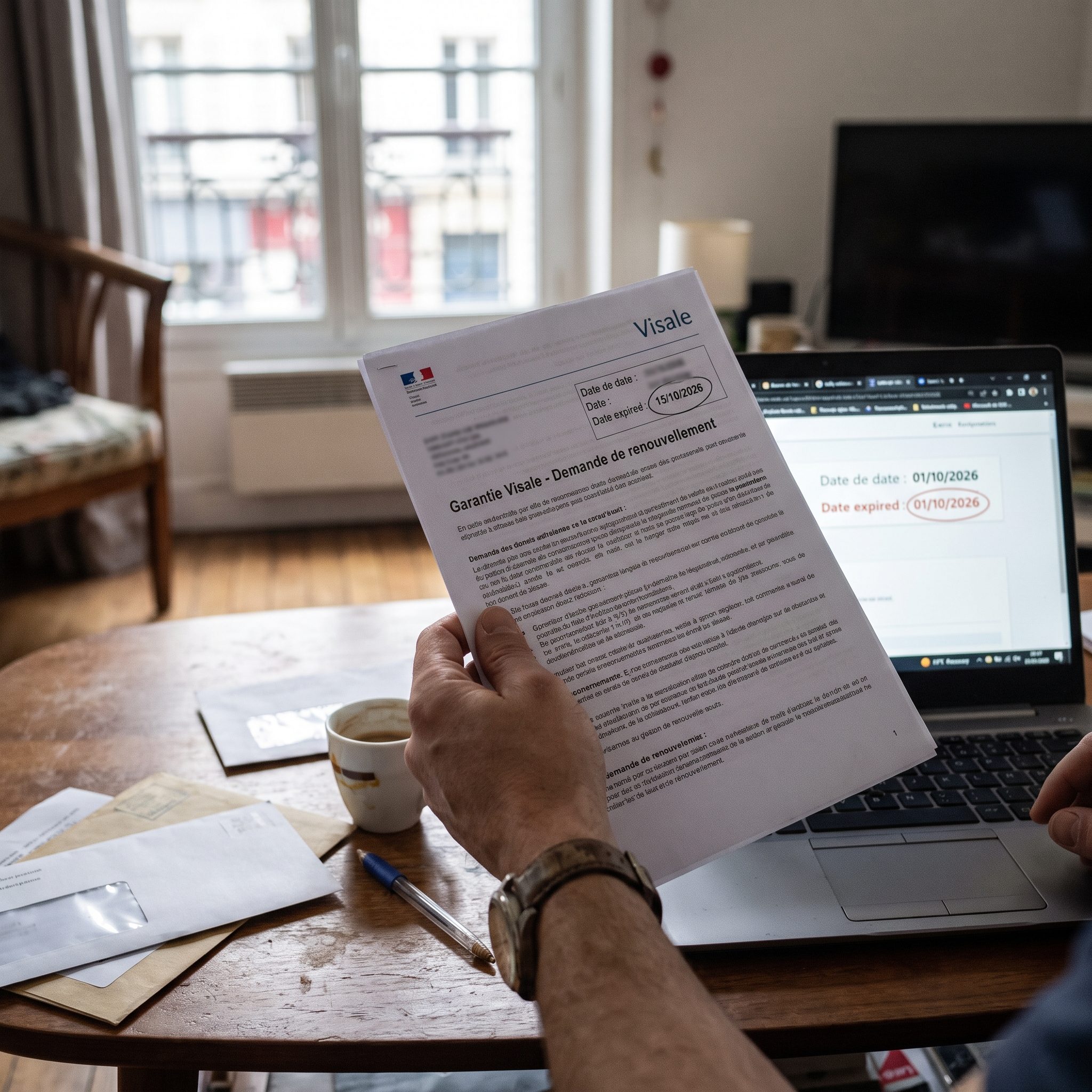 Prolongation du garant Visale si la validité expire avant la signature du bail