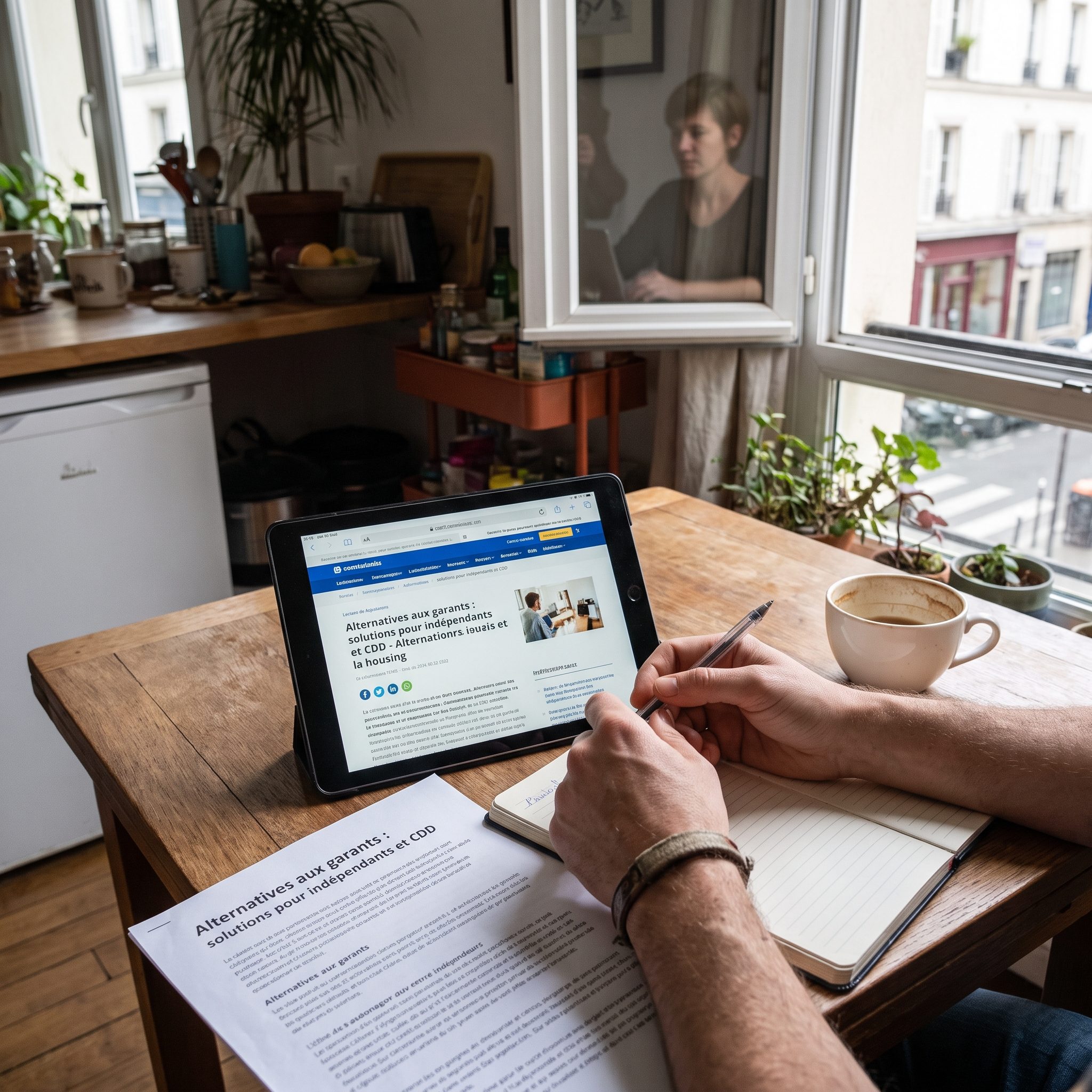 solution de garant en ligne pour remplaçer le garant familial d’un travailleur indépendant
