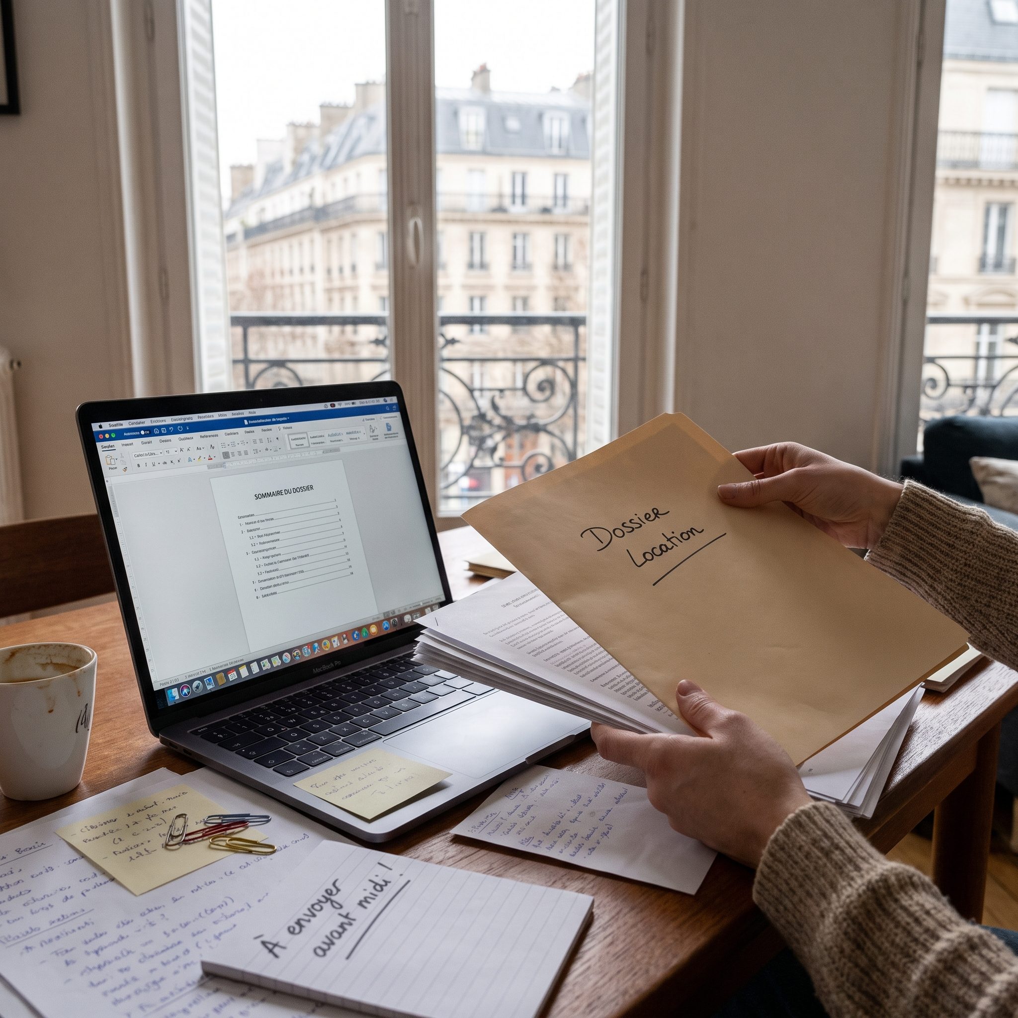 méthode pas à pas pour savoir comment faire un dossier locataire complet prêt à envoyer au propriétaire