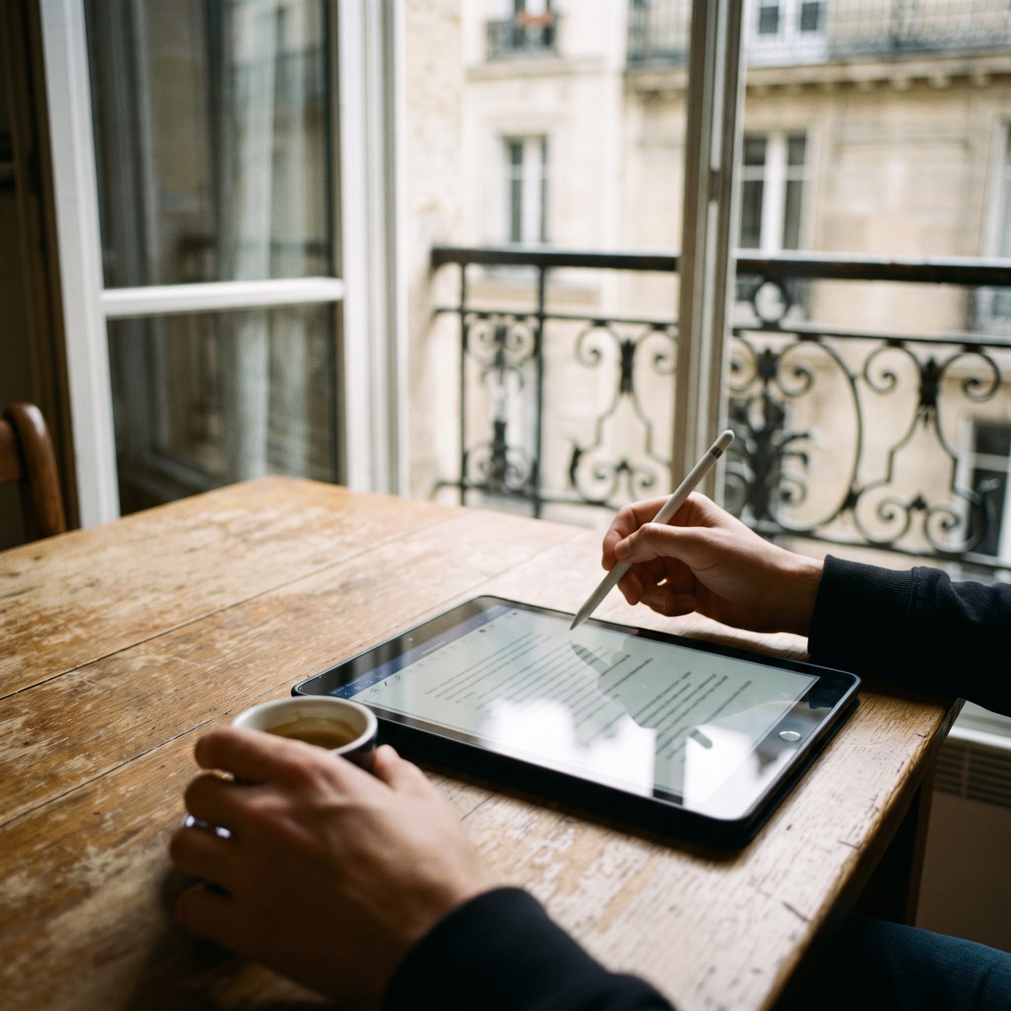 Locataire et propriétaire gérant la signature du bail à distance par voie électronique