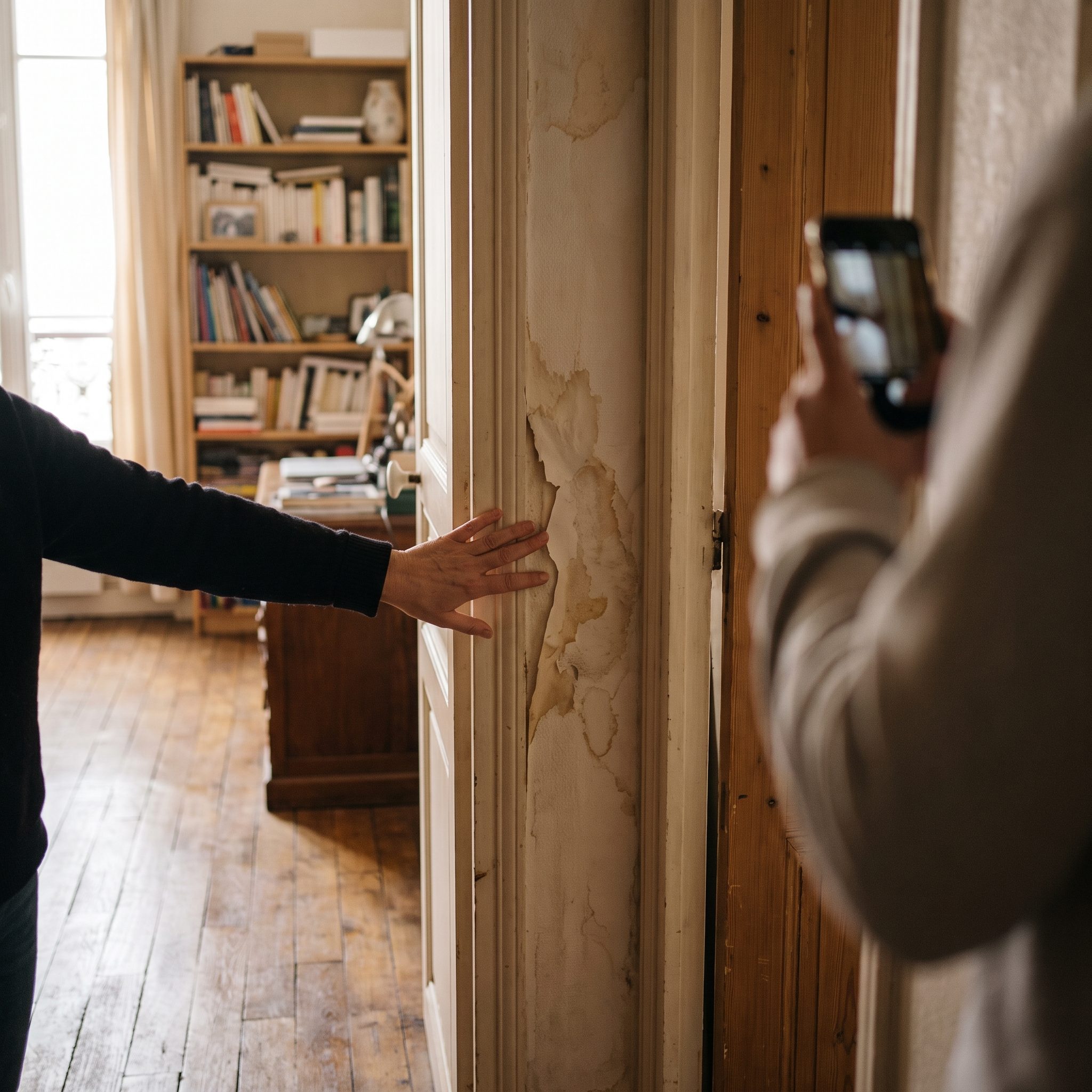 Exemple de logement avec dégradations prises en charge par visale et limites de garantie